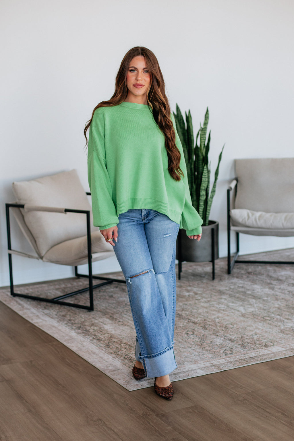 Alanie Ribbed Sweater