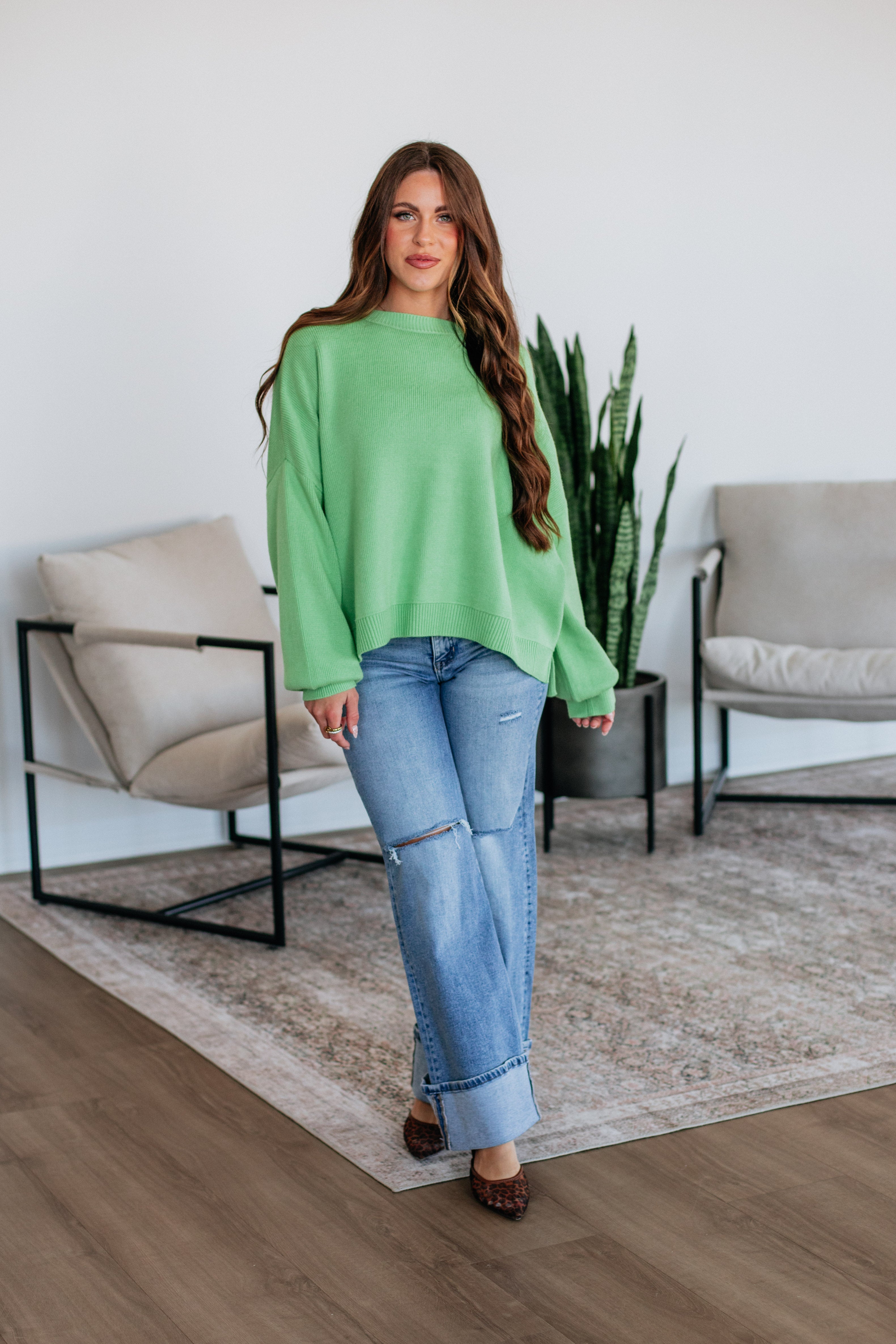 Alanie Ribbed Sweater