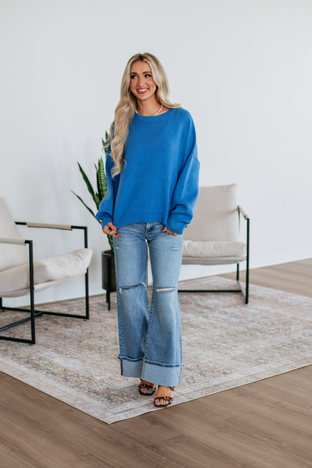 Alanie Ribbed Sweater