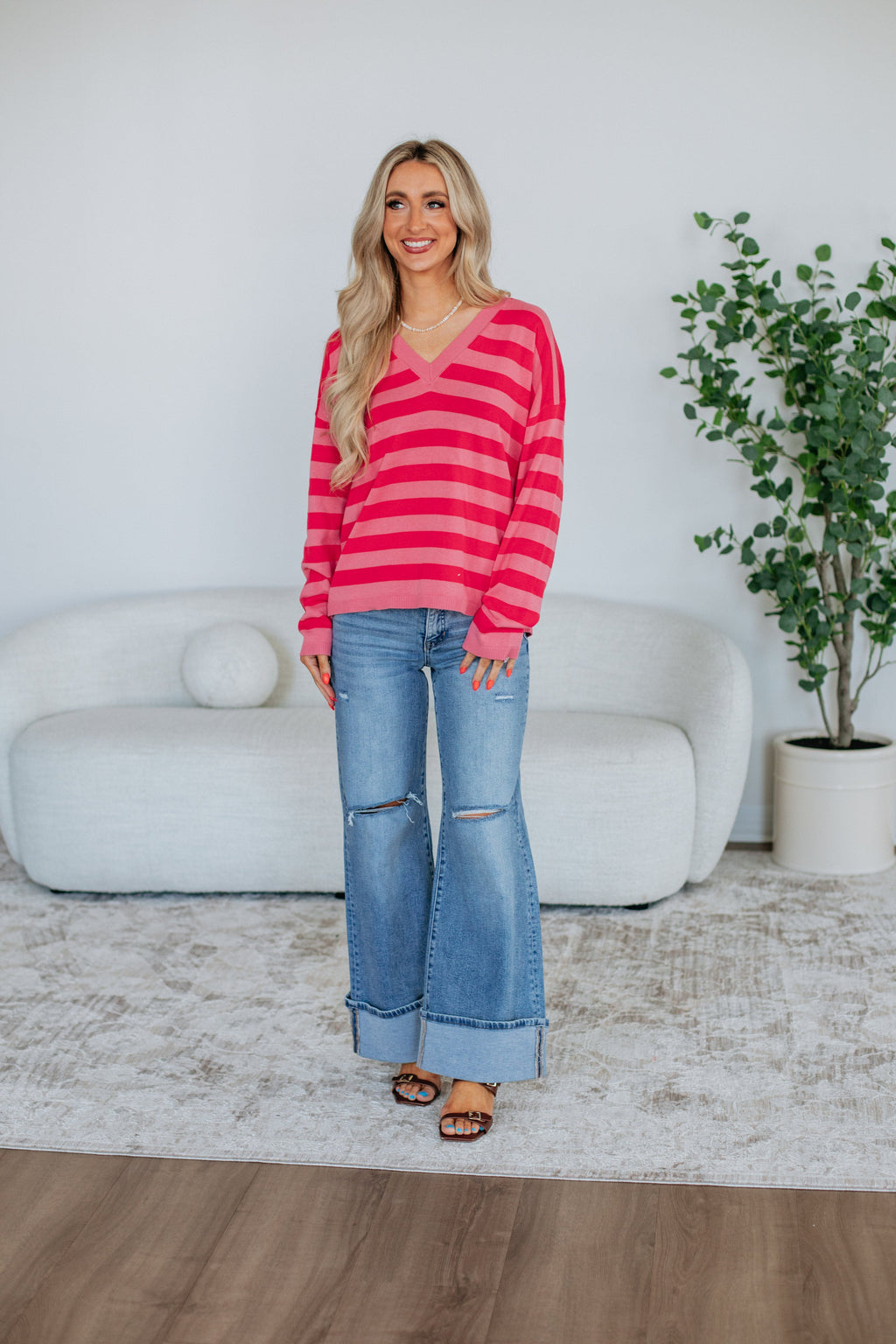 Annica Striped Sweater
