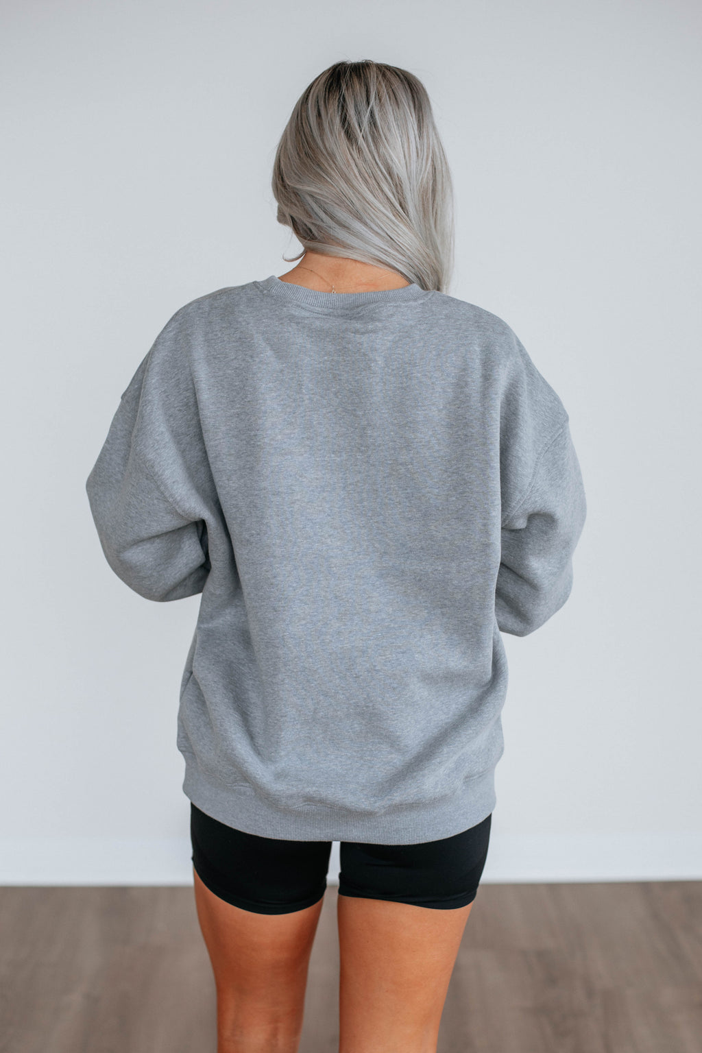 Jandi Lounge Crewneck - Heather Grey