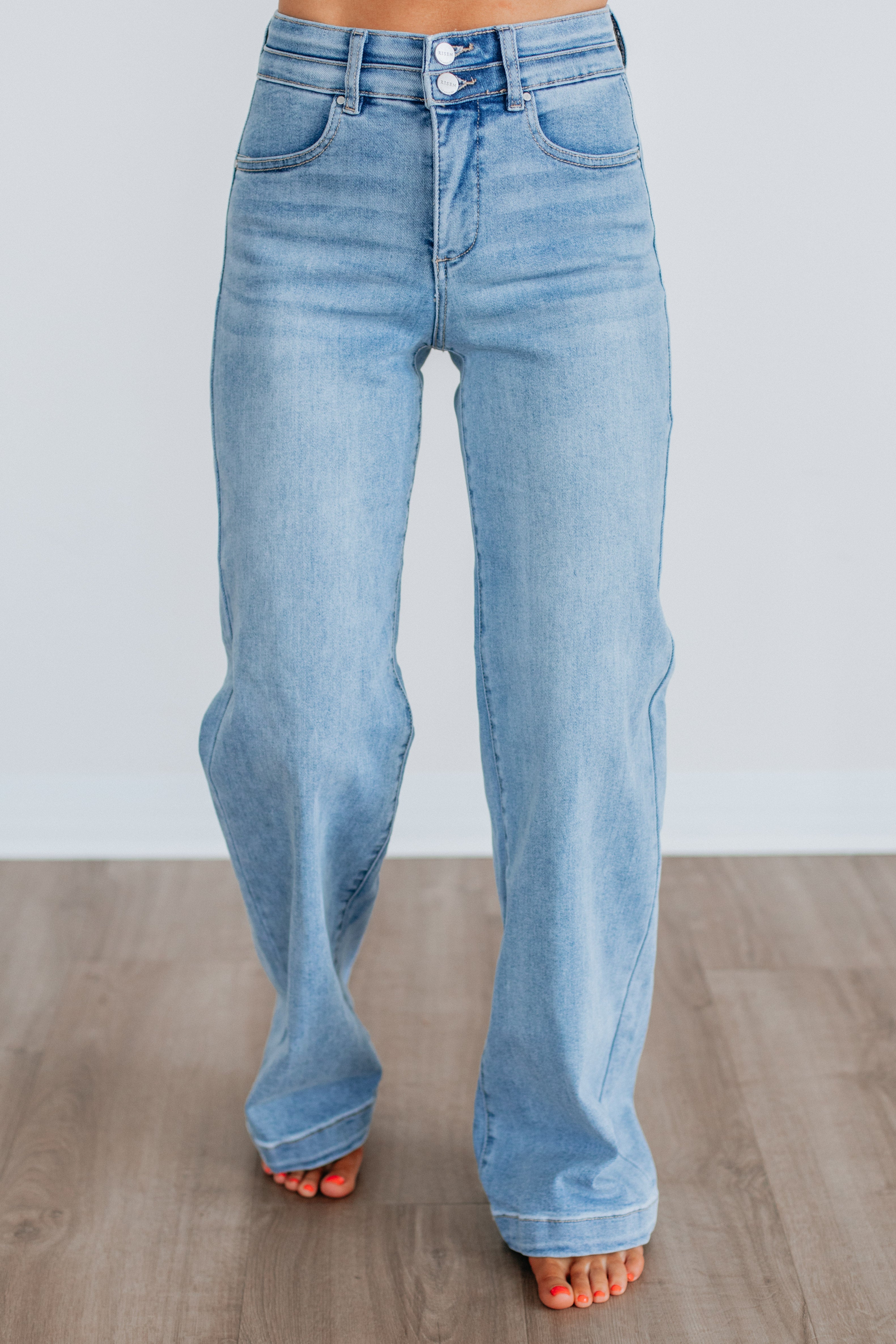 Kamiah Risen Jeans - Light Wash