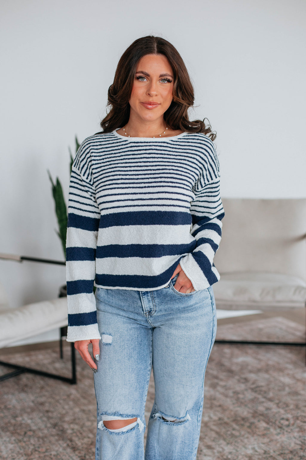 Jenner Striped Sweater
