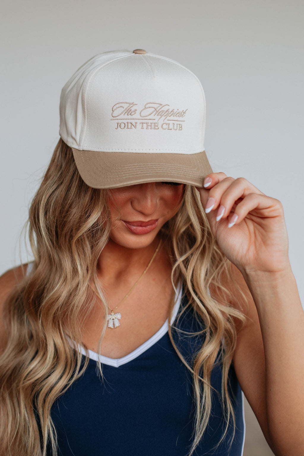Join The Club Trucker Hat - Khaki