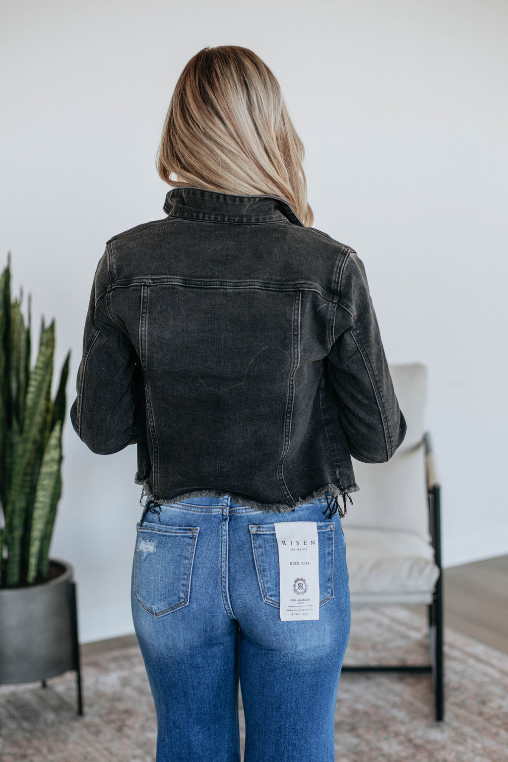 Jordie Risen Denim Jacket - Vintage Black