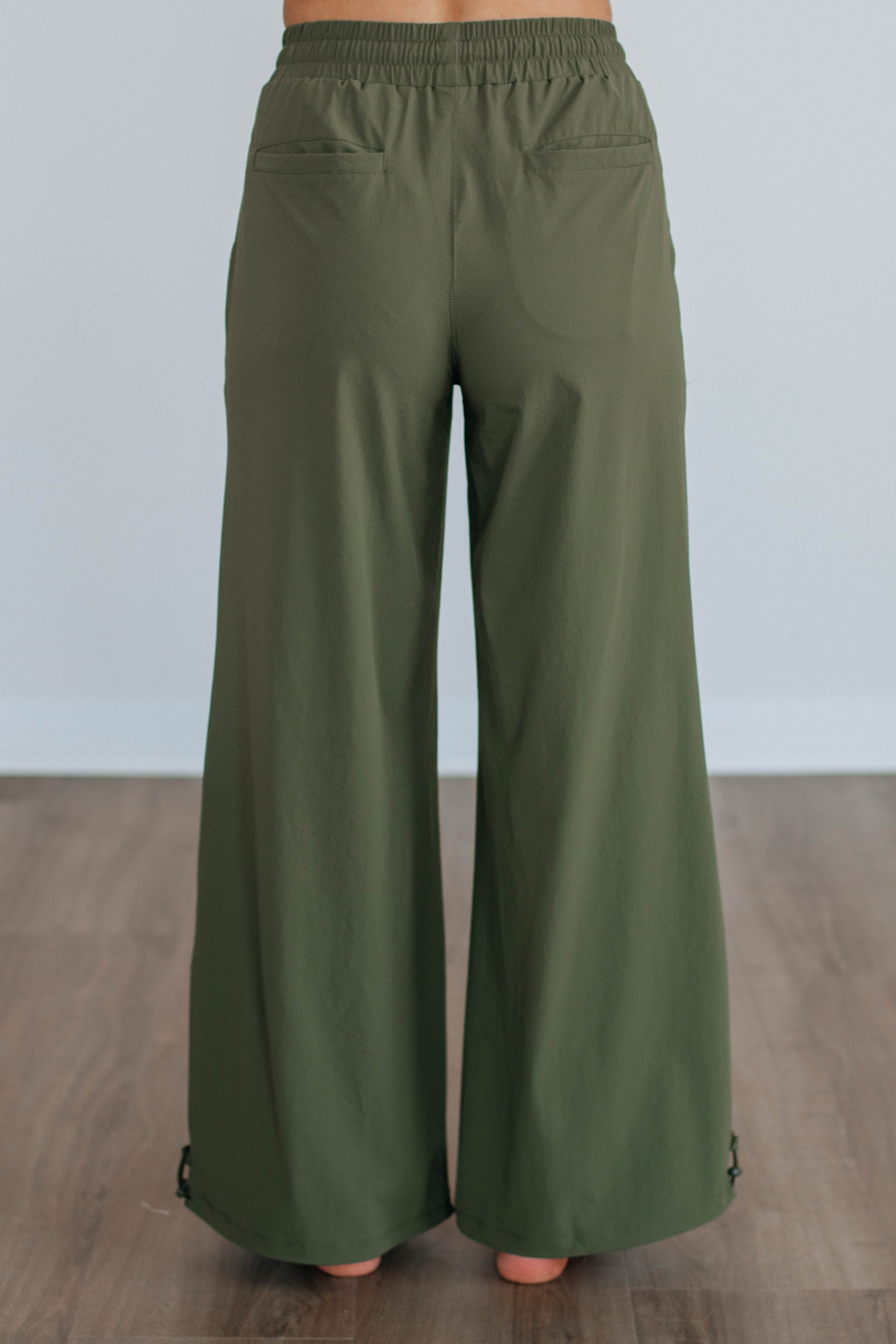 Jule Cargo Pants - Dark Olive