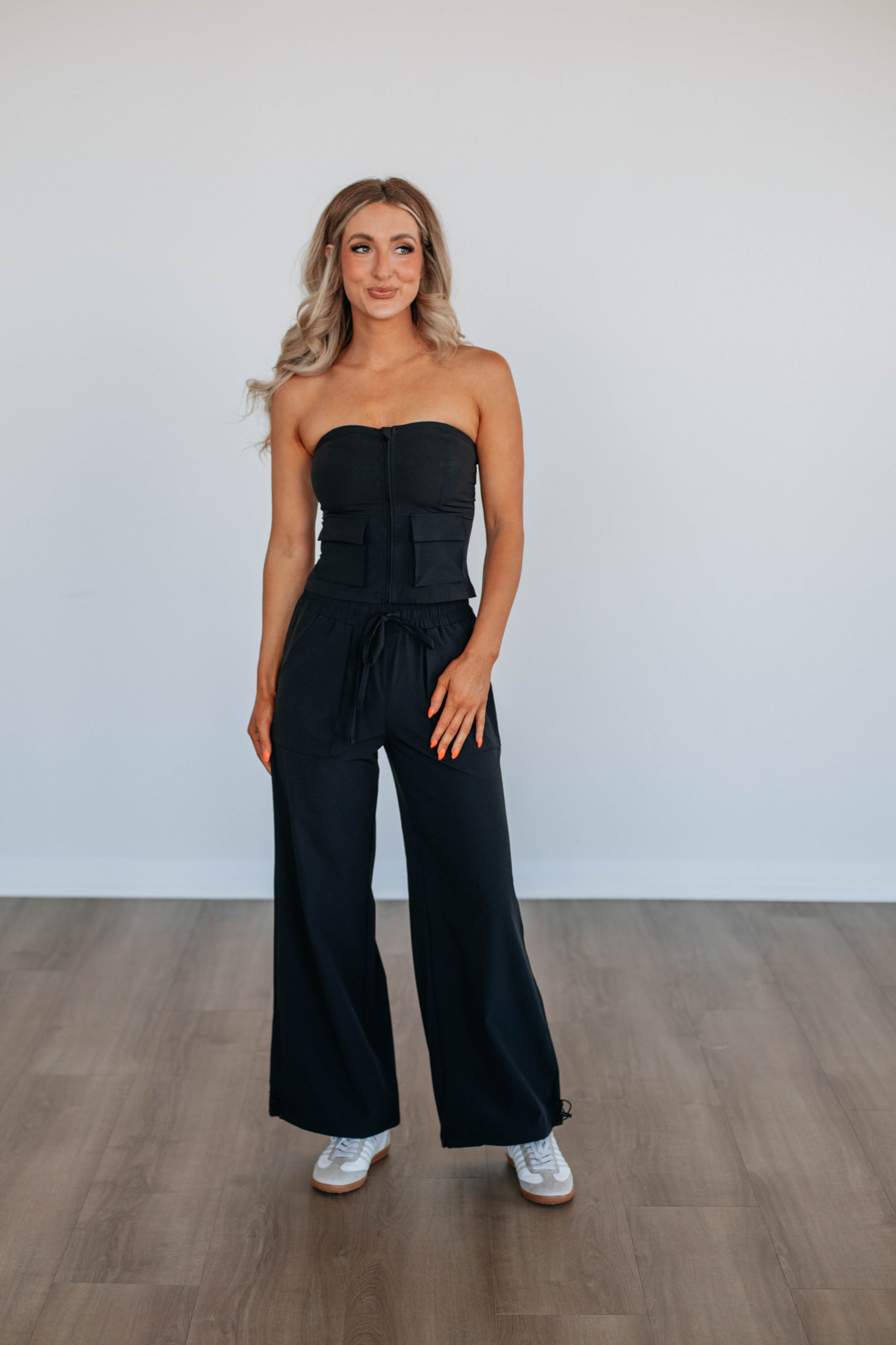 Jule Cargo Pants - Black