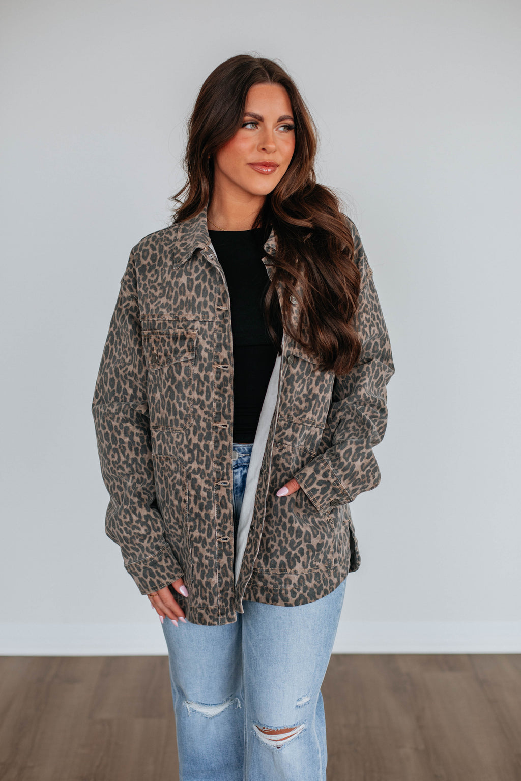 Jules Hidden Denim Jacket