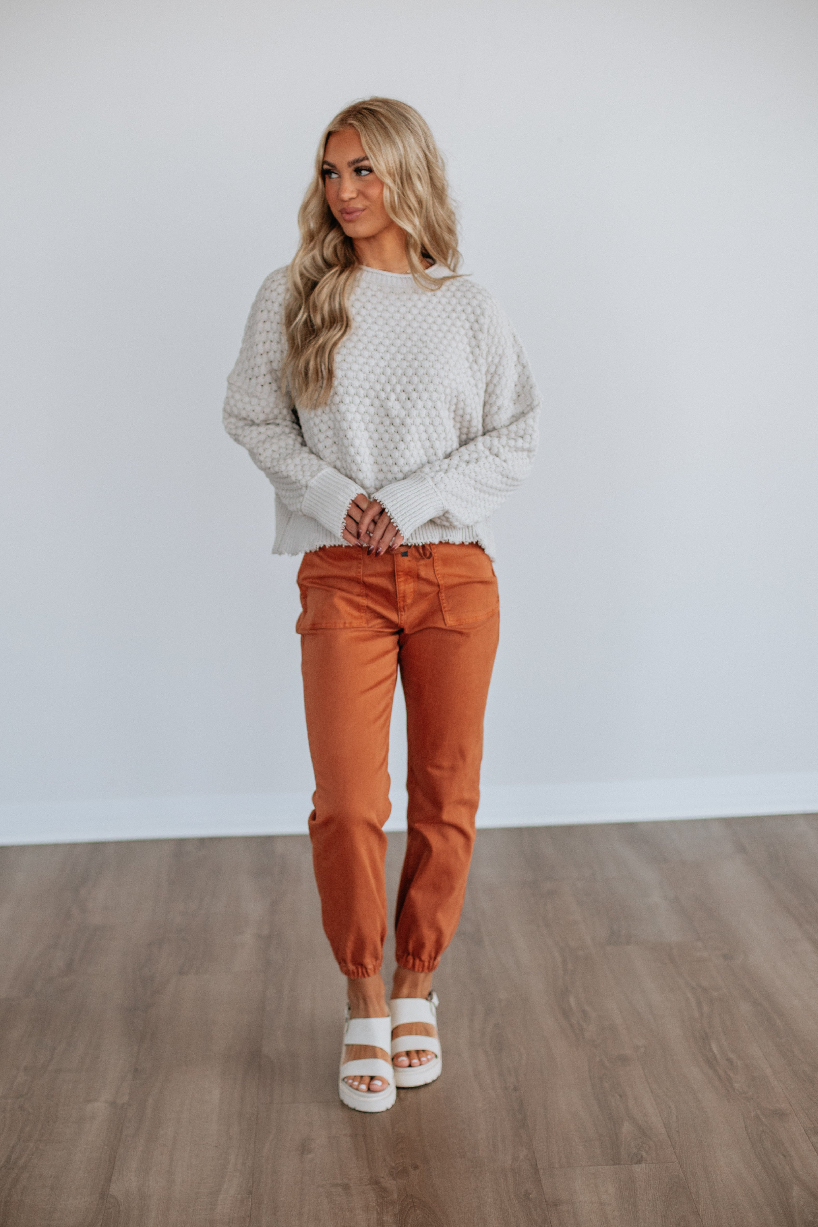 Drea Mica Joggers - Cinnamon