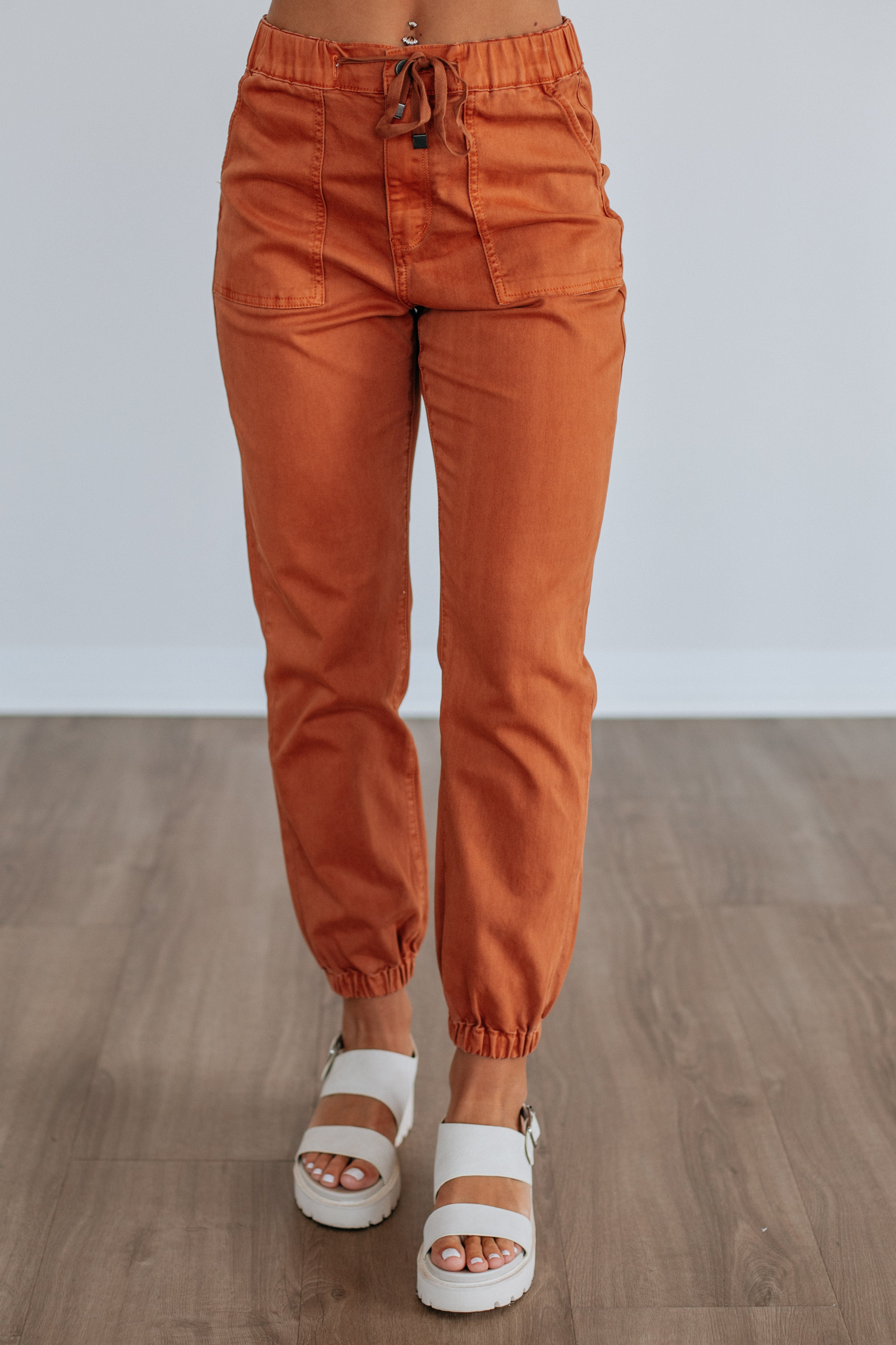 Drea Mica Joggers - Cinnamon