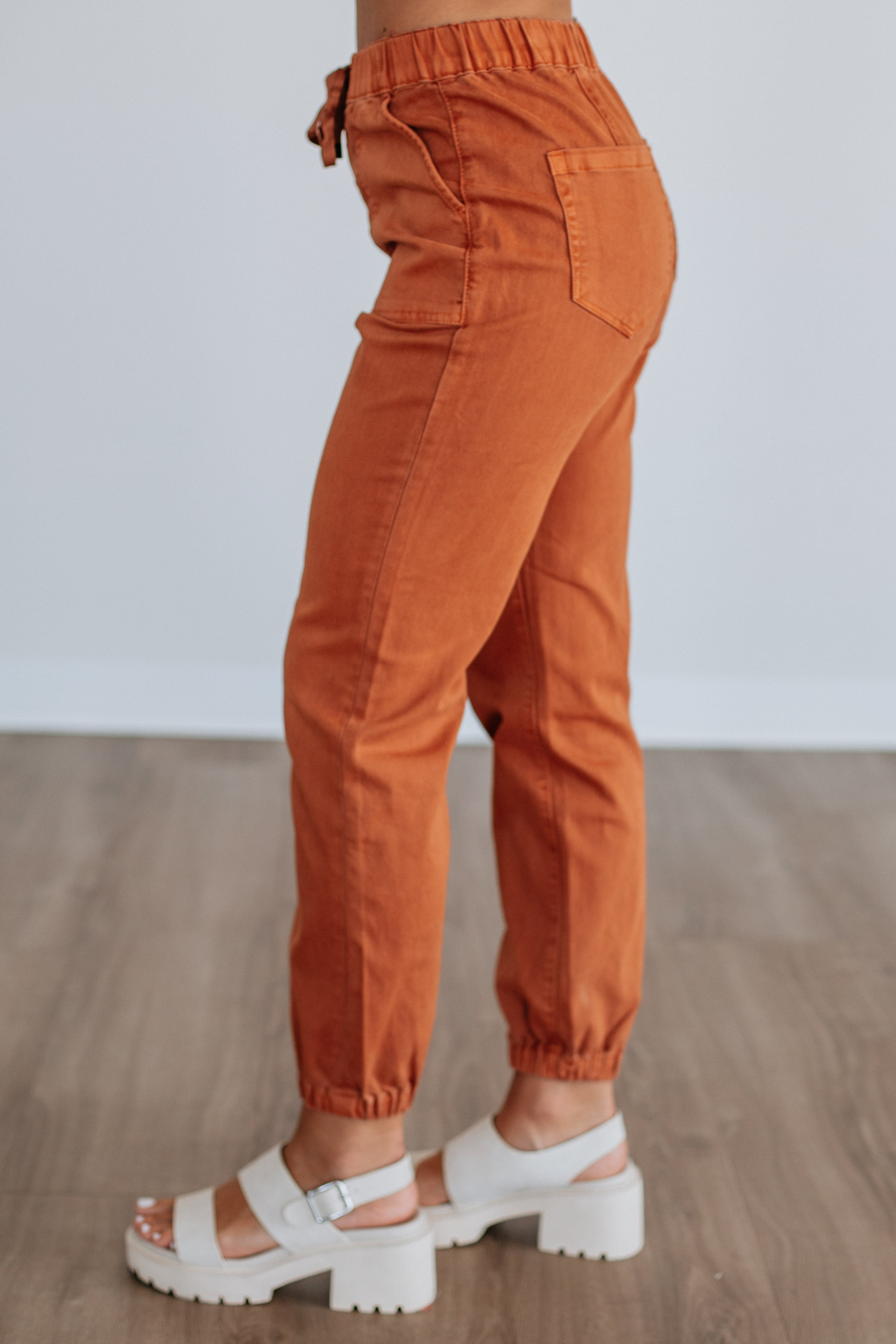 Drea Mica Joggers - Cinnamon