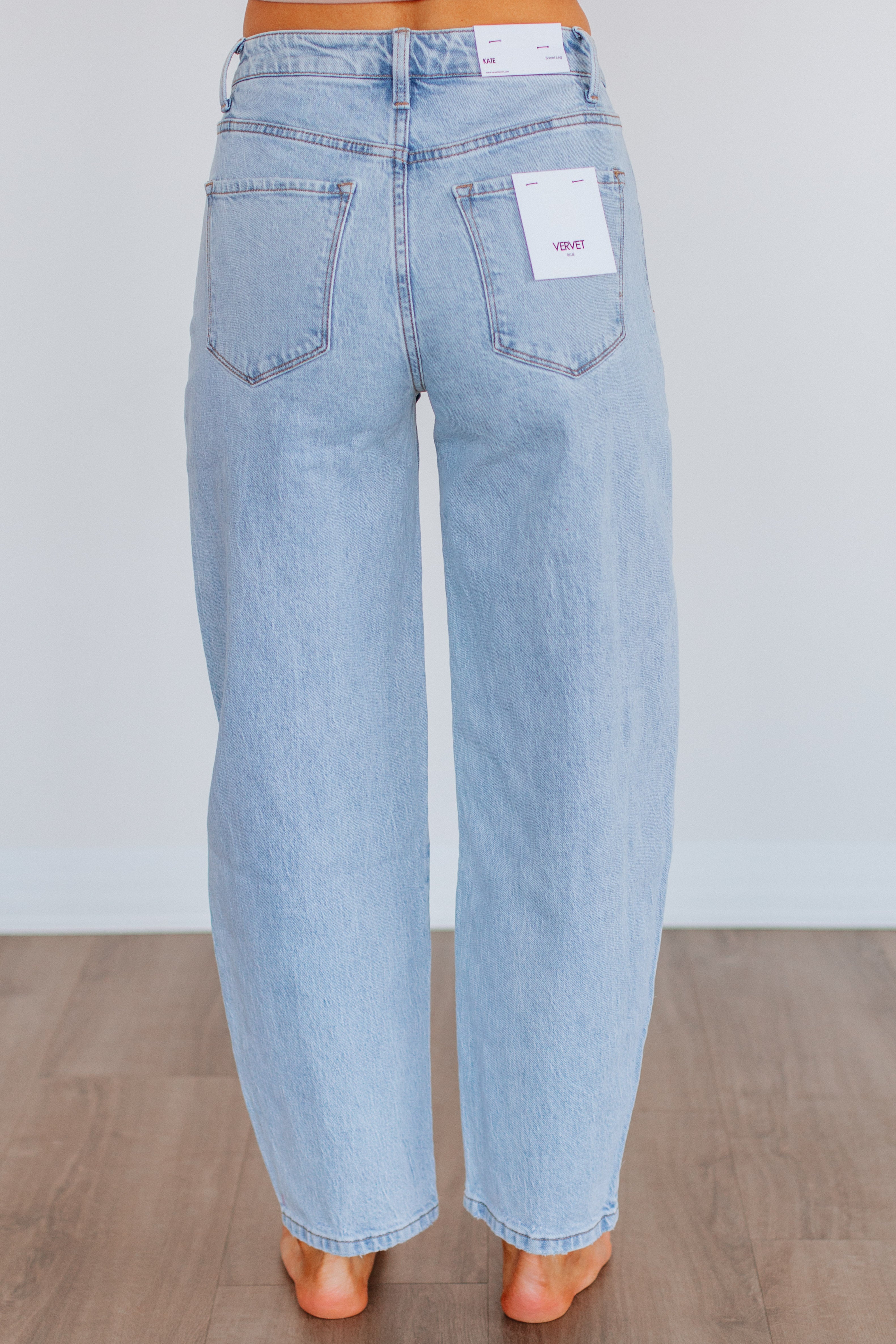 Kate Vervet Jeans - Light Wash