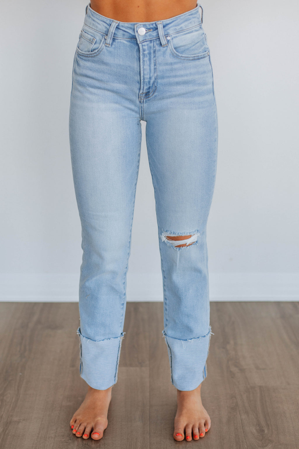Kalen Risen Jeans - Light Wash