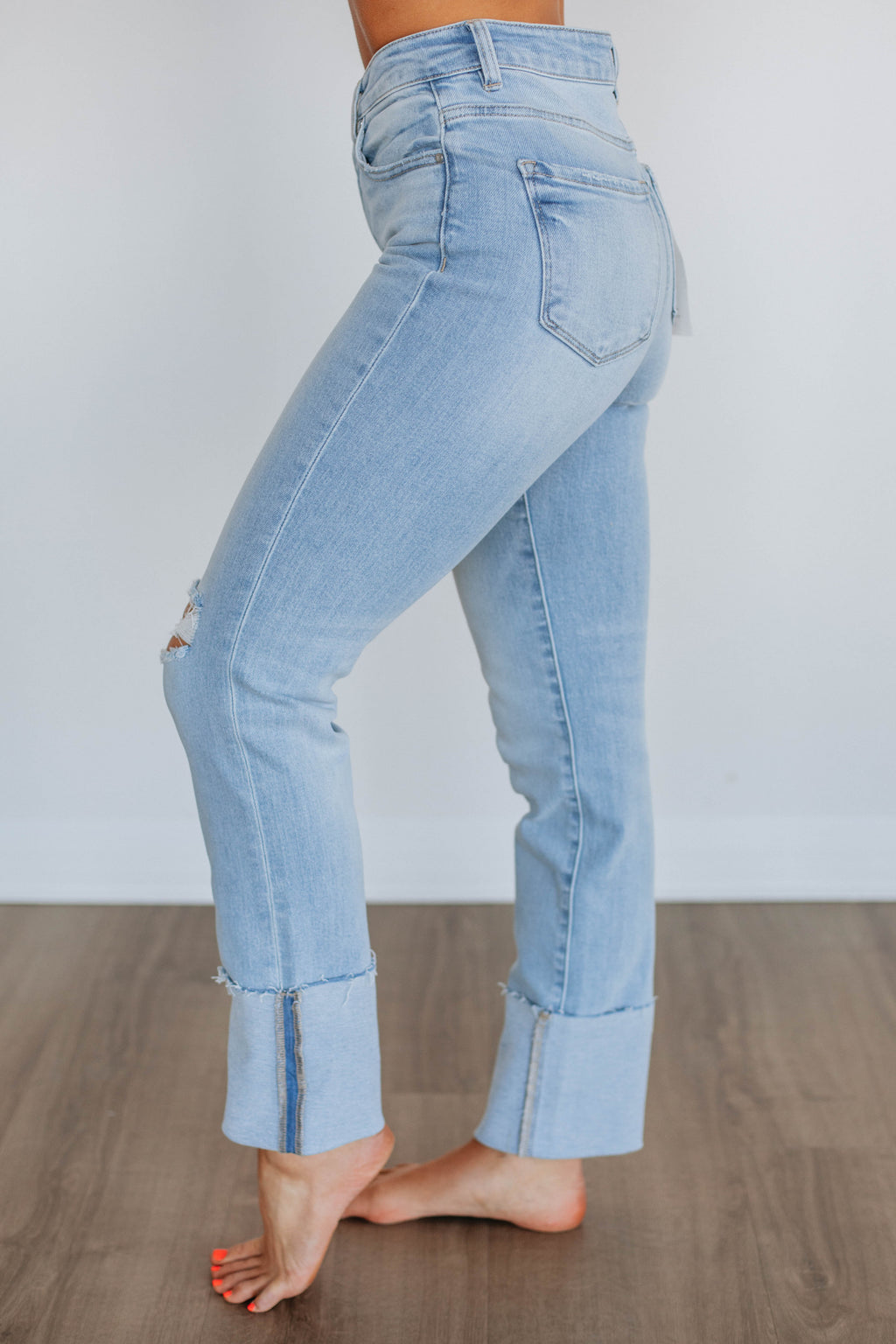 Kalen Risen Jeans - Light Wash
