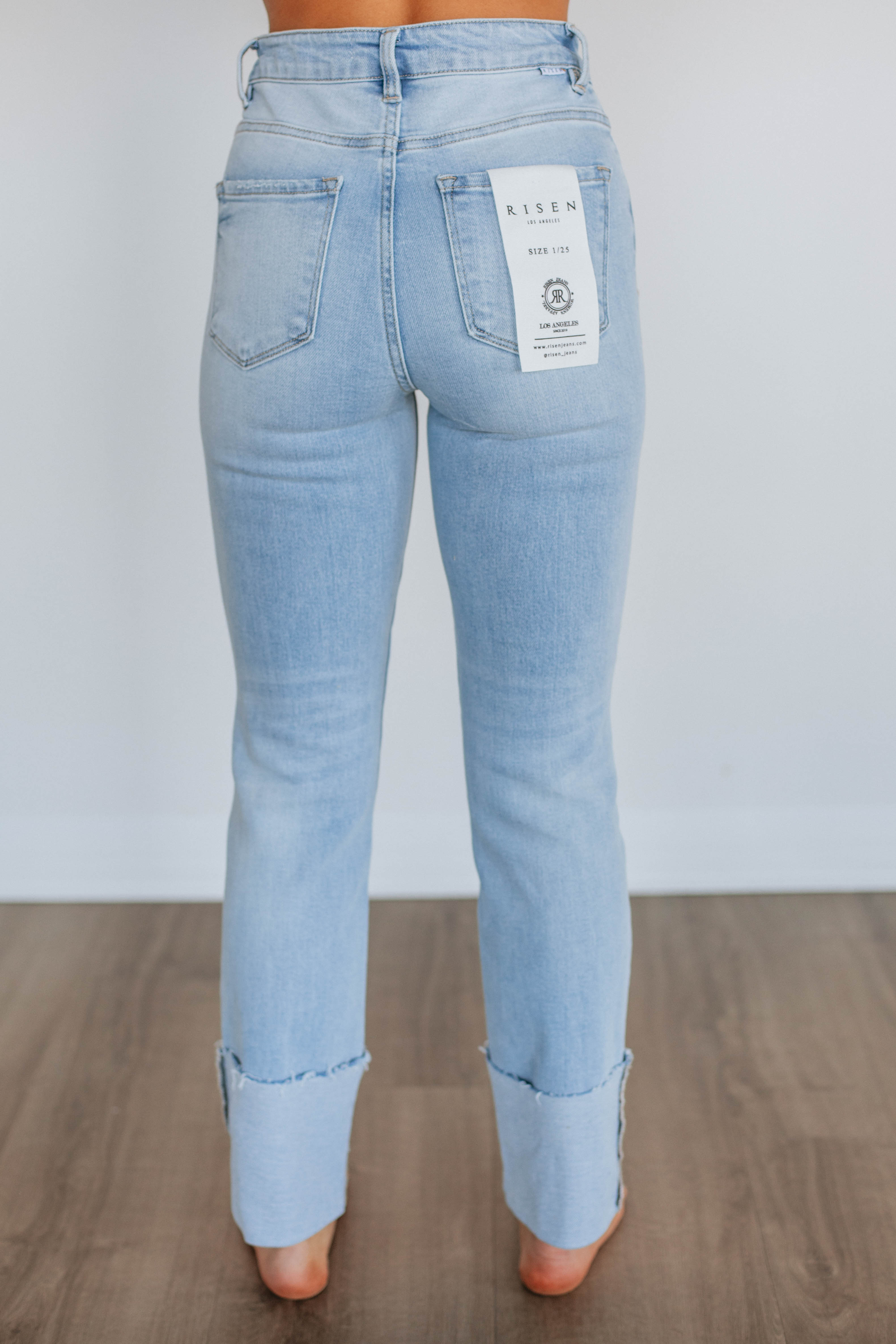 Kalen Risen Jeans - Light Wash