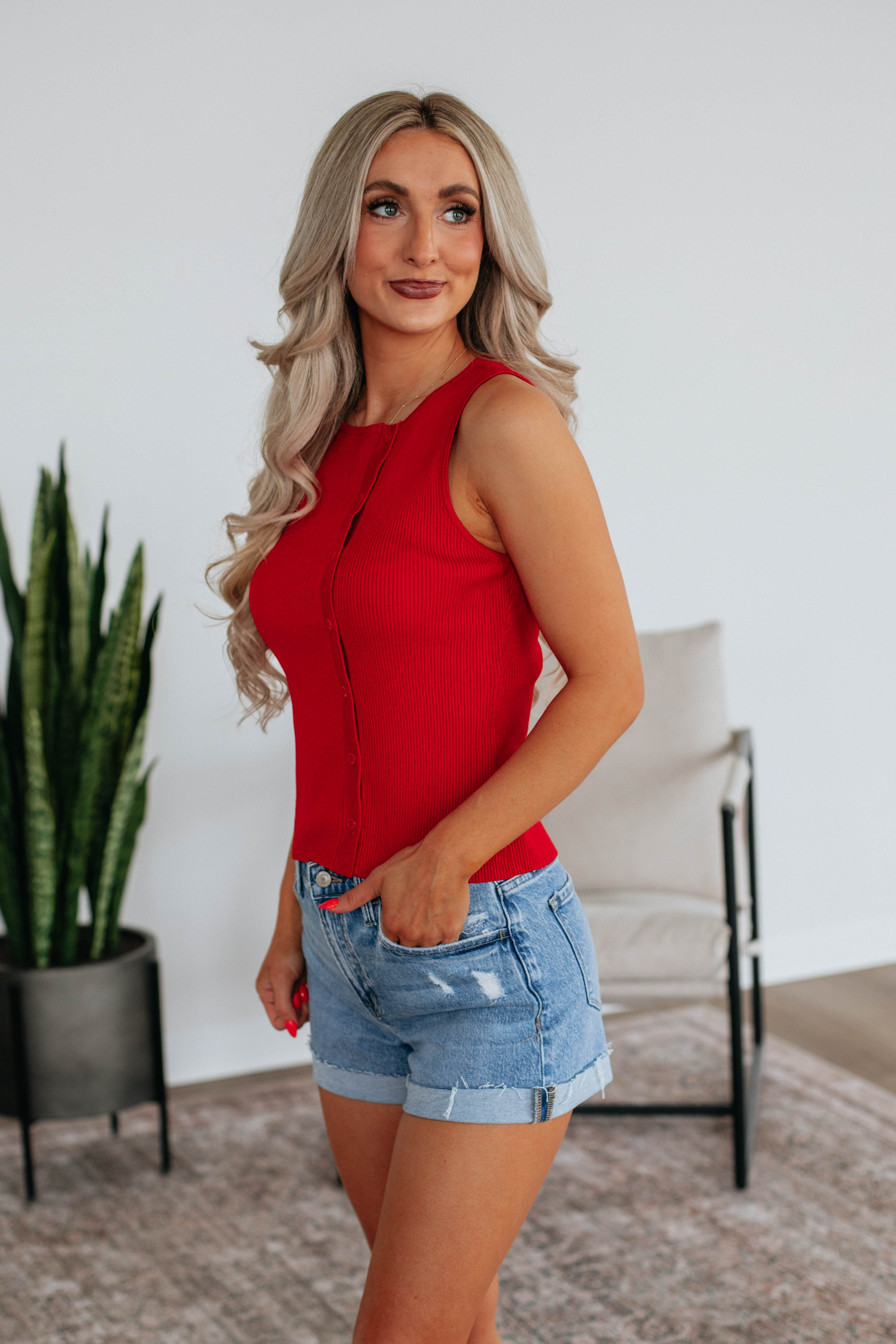 Guinevere Ribbed Tank