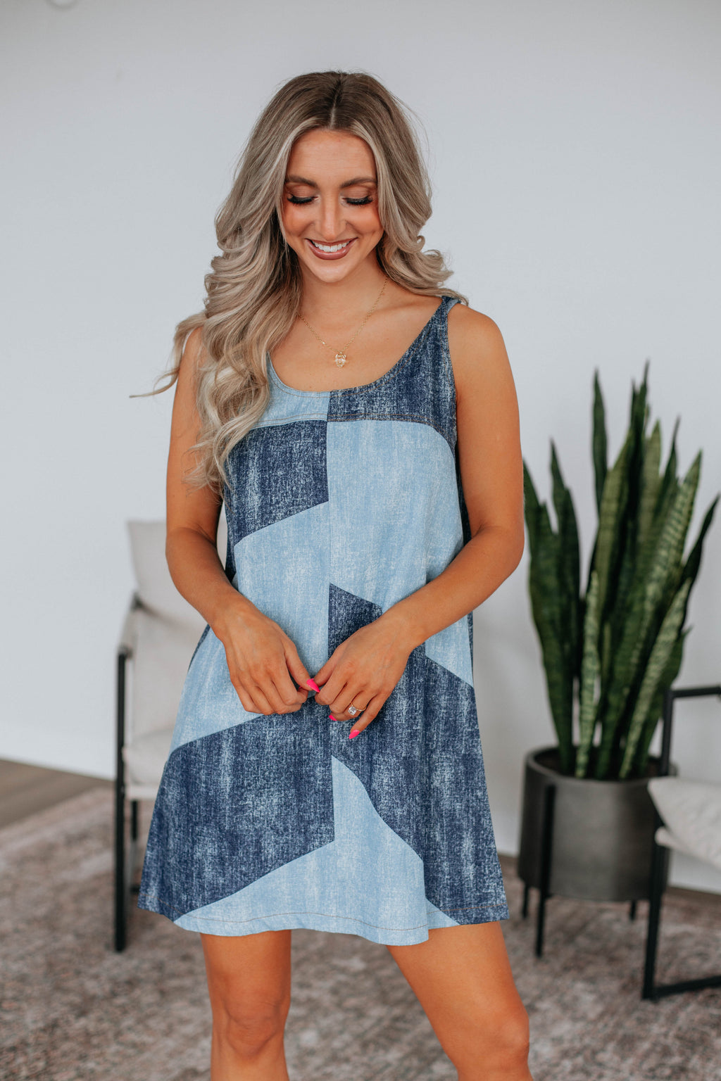 Kenleigh Denim Dress