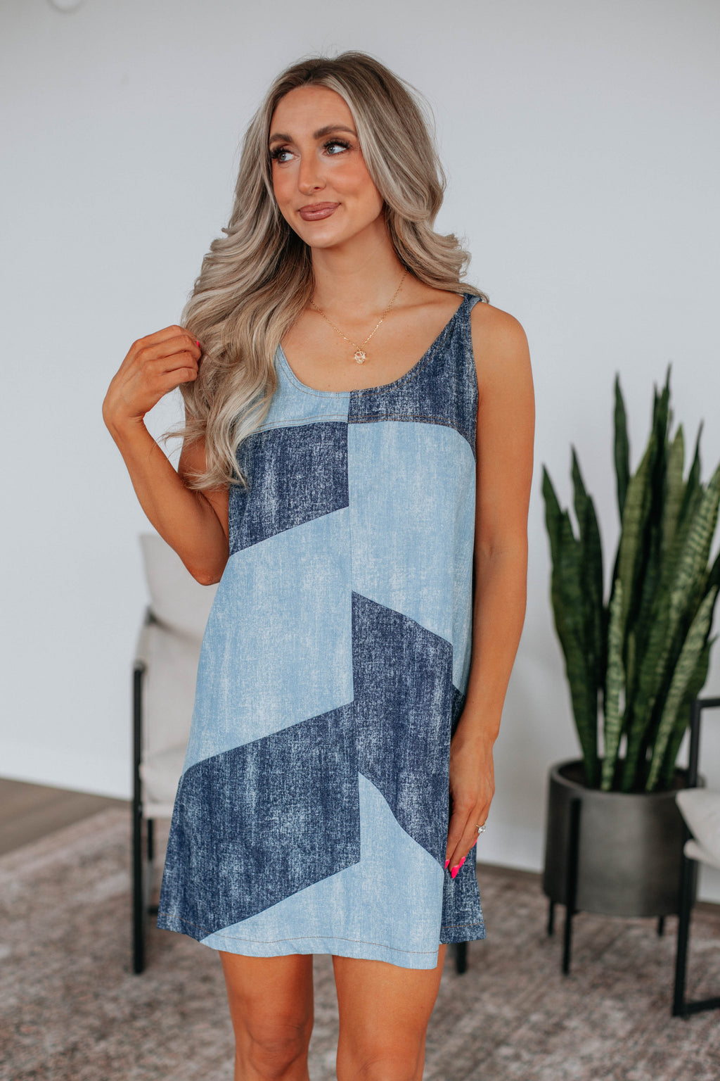 Kenleigh Denim Dress