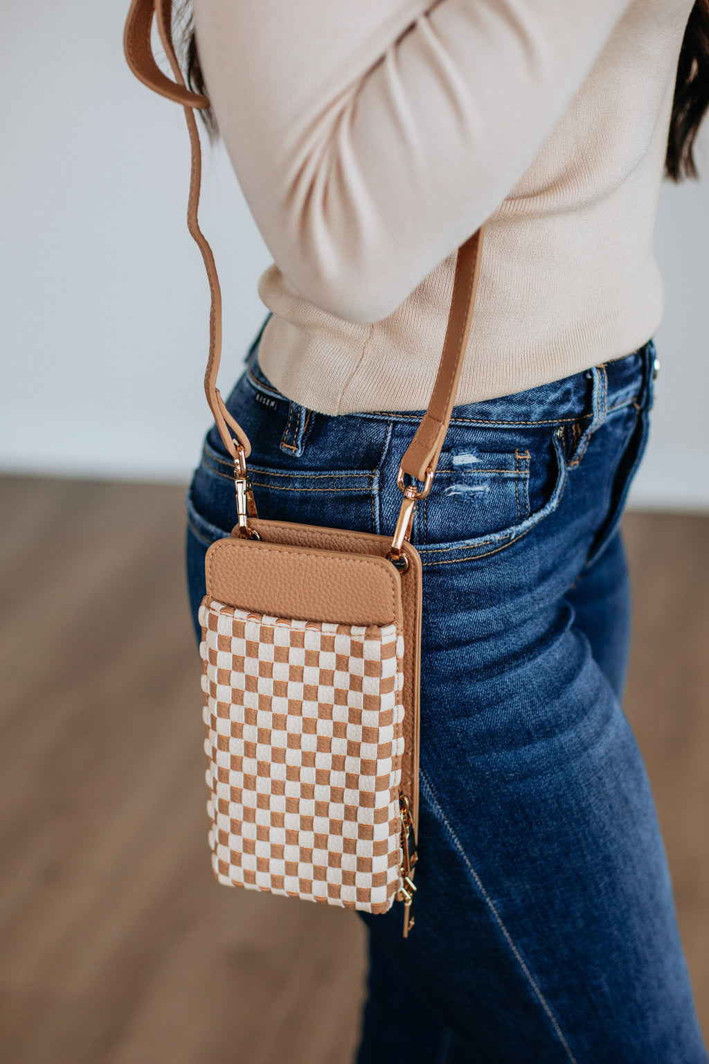 Khailey Checkered Double Duty Bag