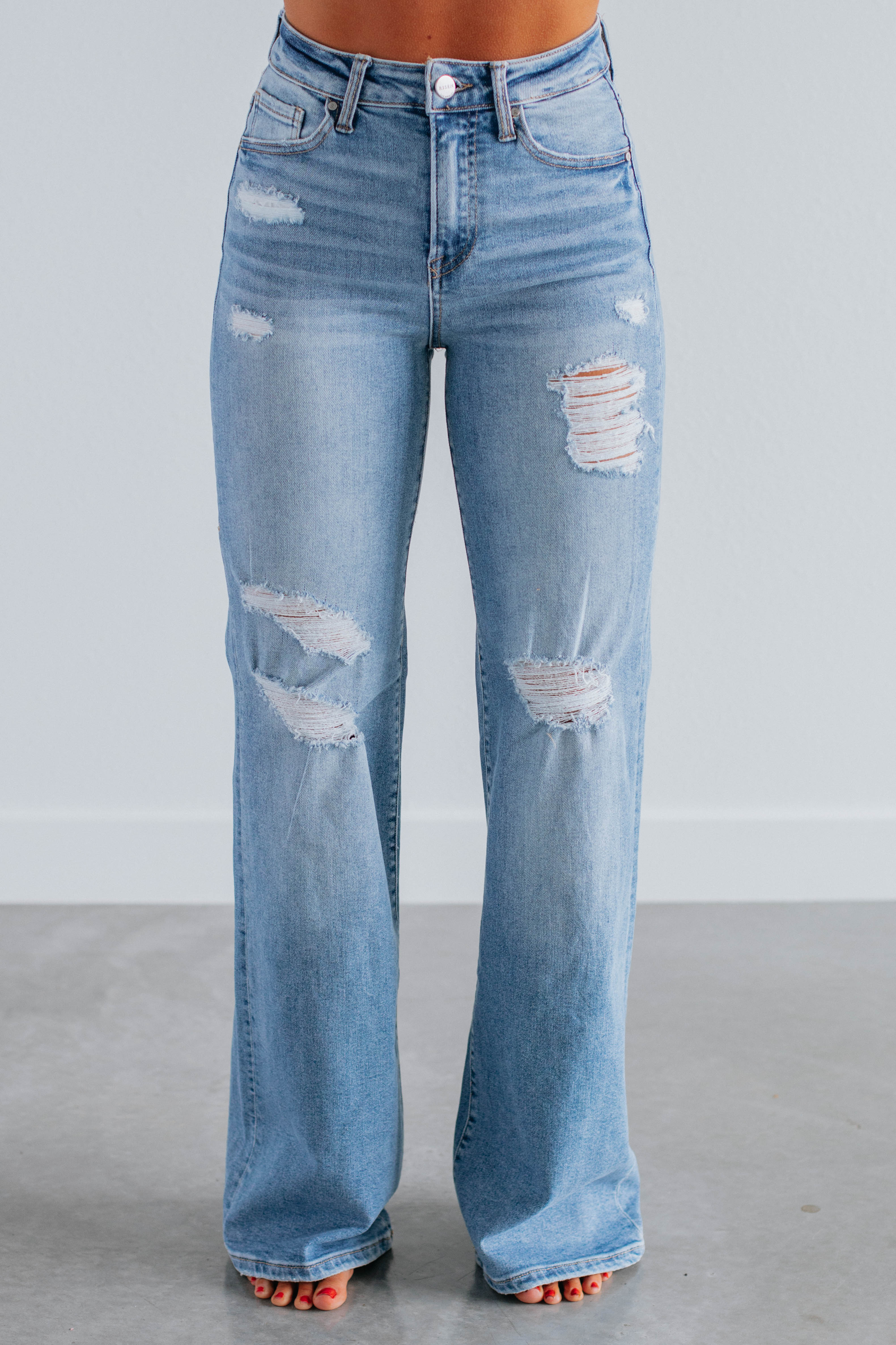 Kimora Risen Jeans - Medium Wash