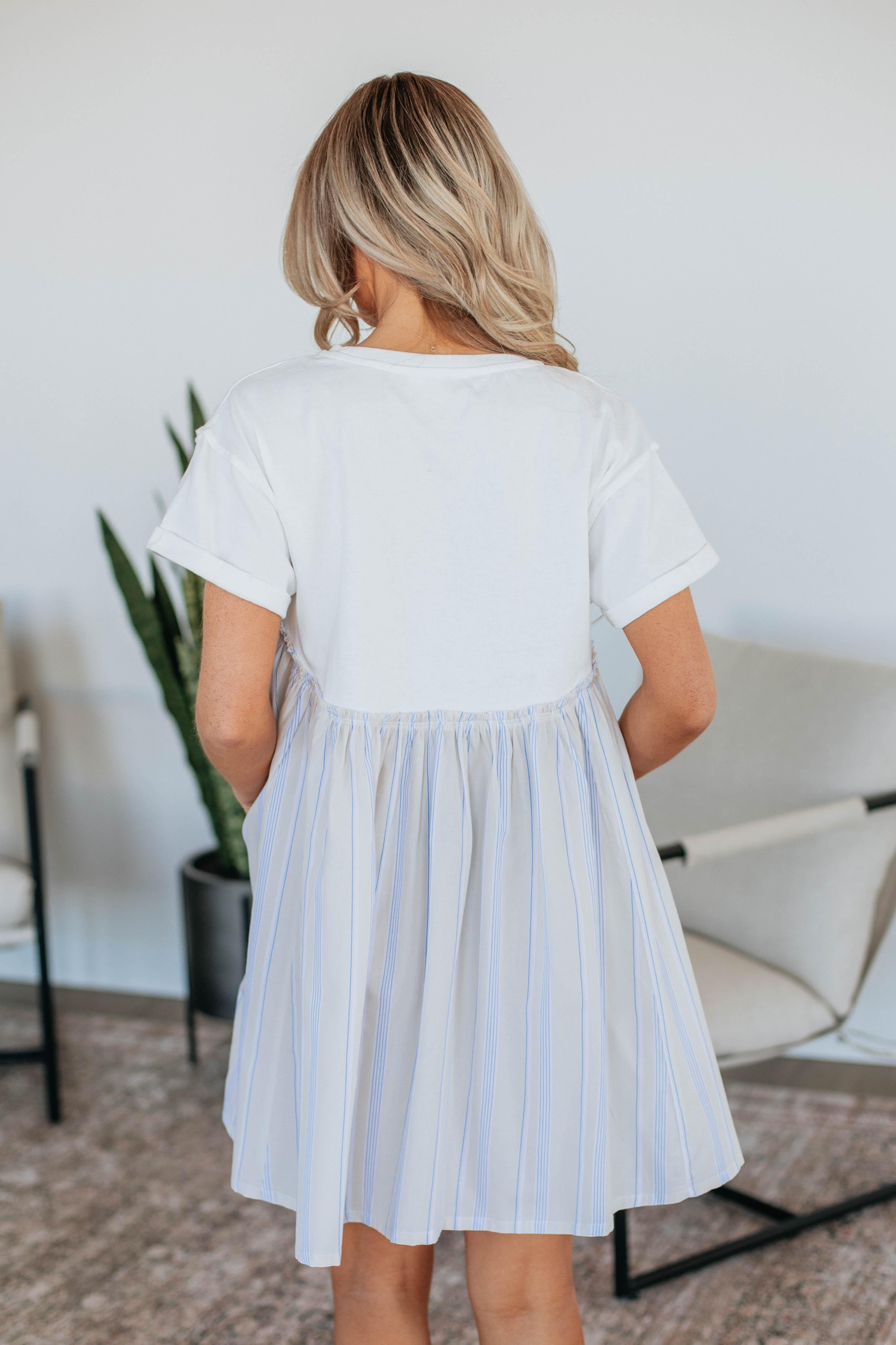 Lautner Contrast Dress