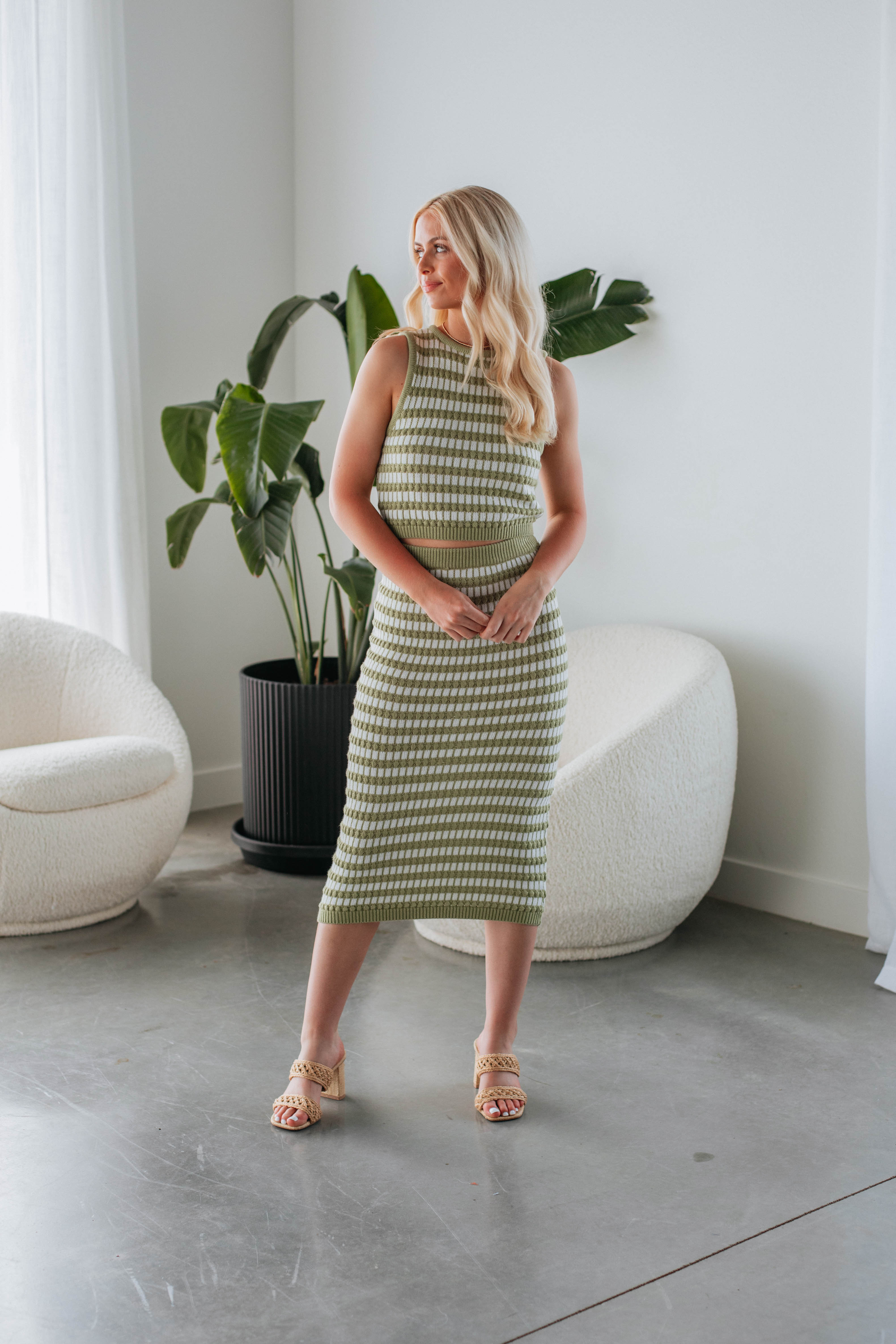 Lexia Knit Midi Skirt