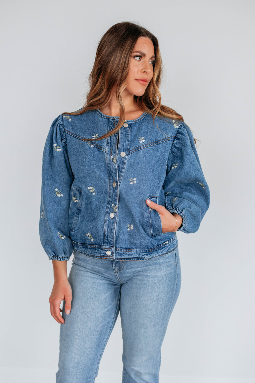 Maevie Denim Jacket