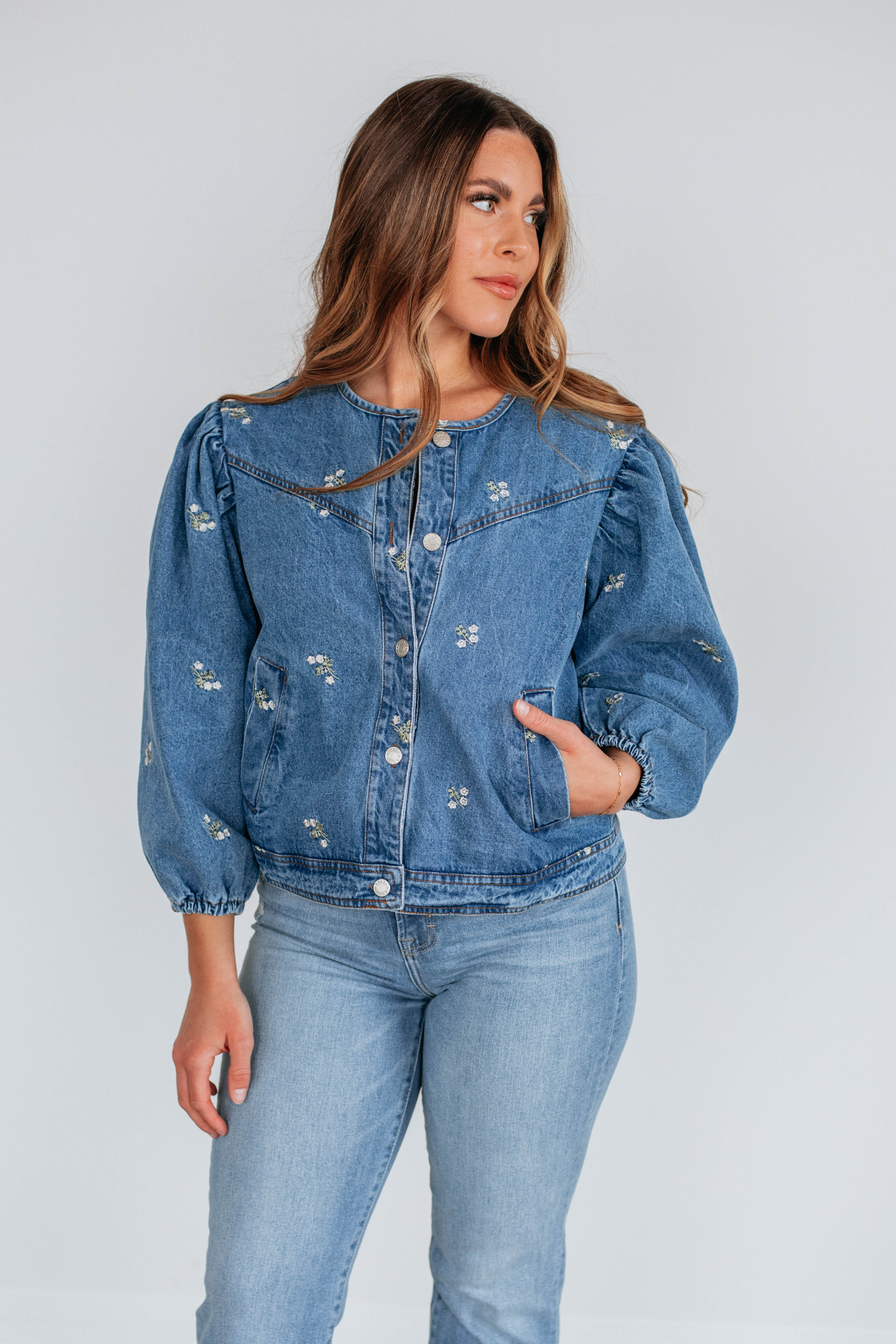 Maevie Denim Jacket