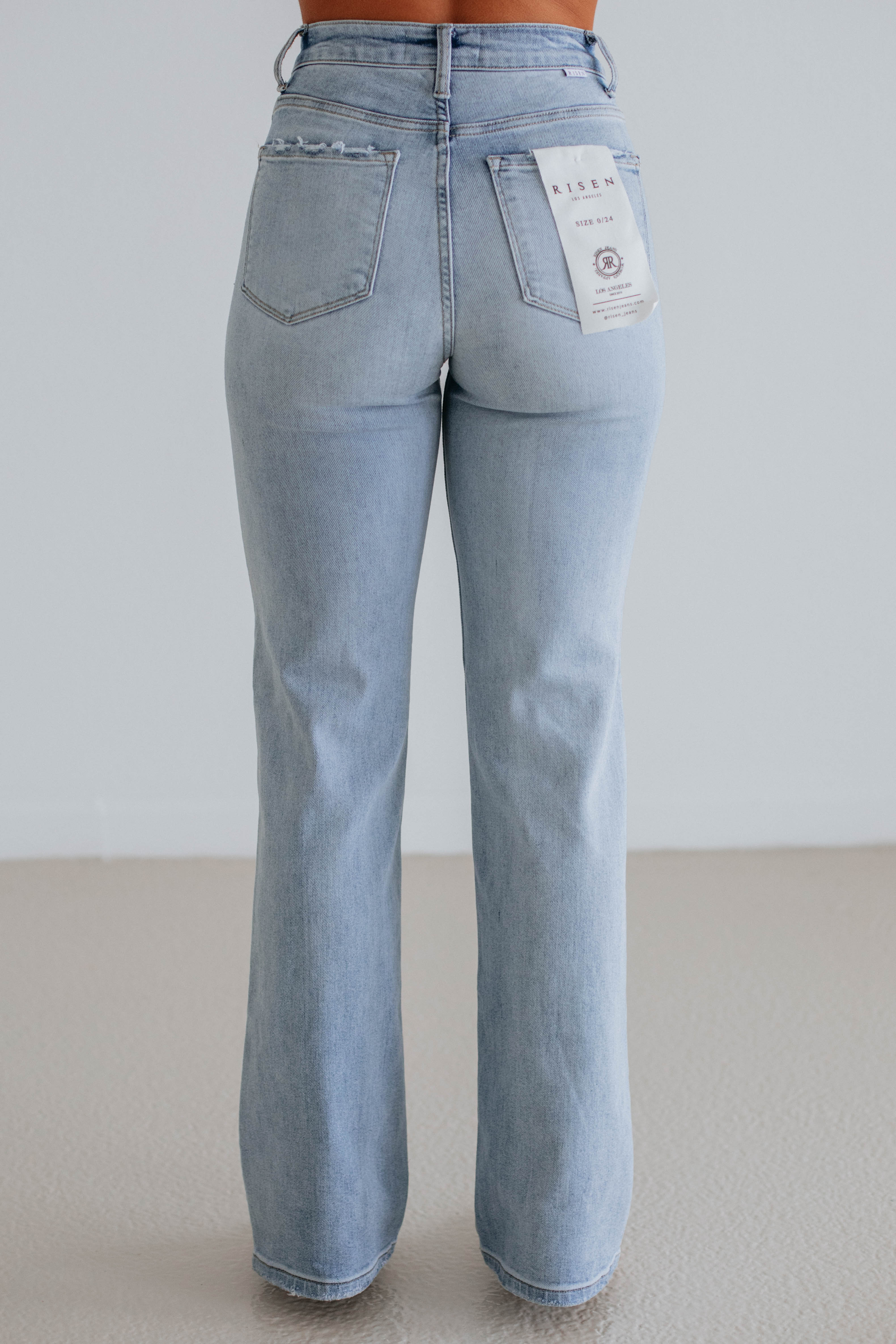 Maranie Risen Jeans - Light Wash