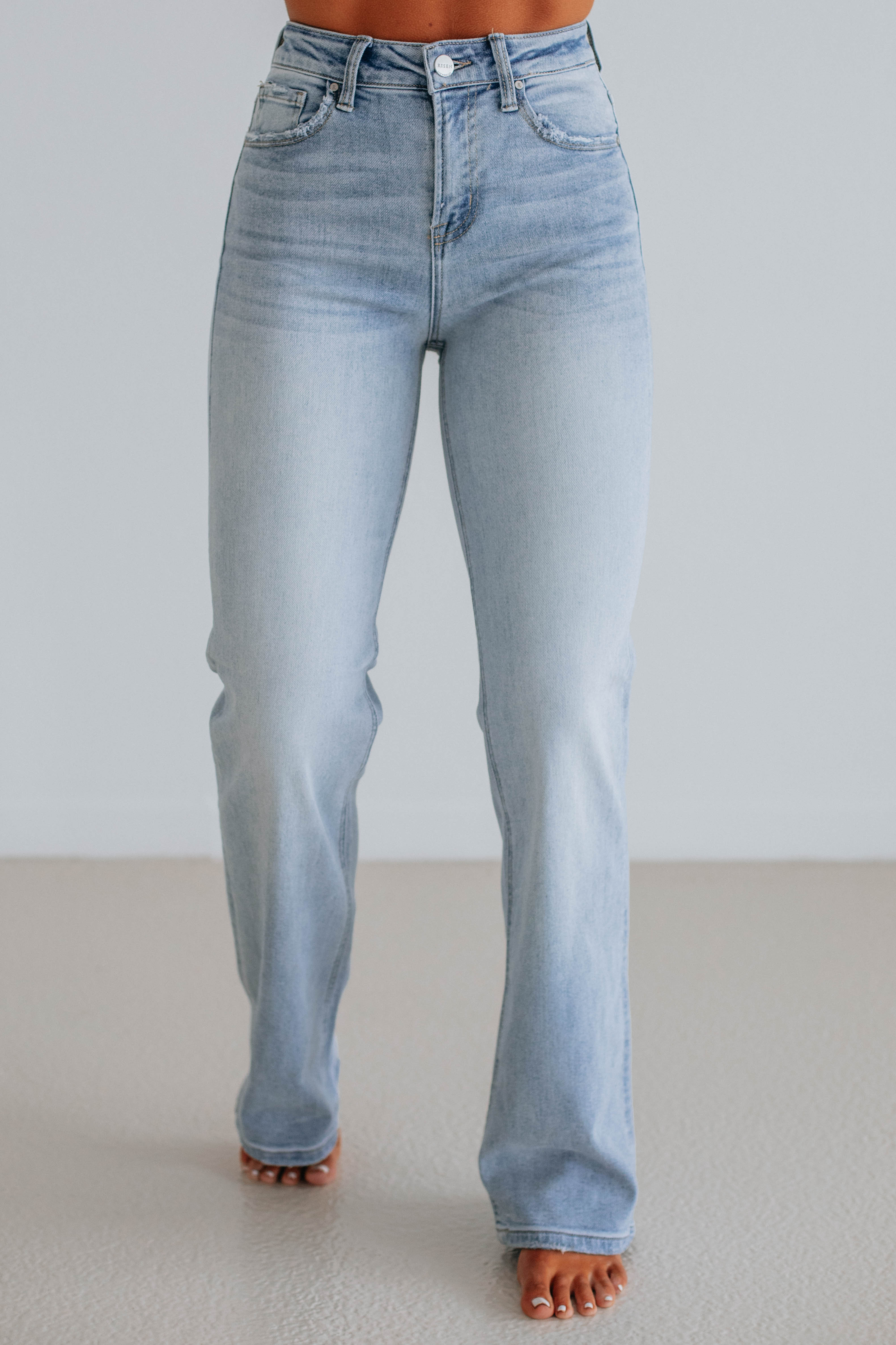 Maranie Risen Jeans - Light Wash
