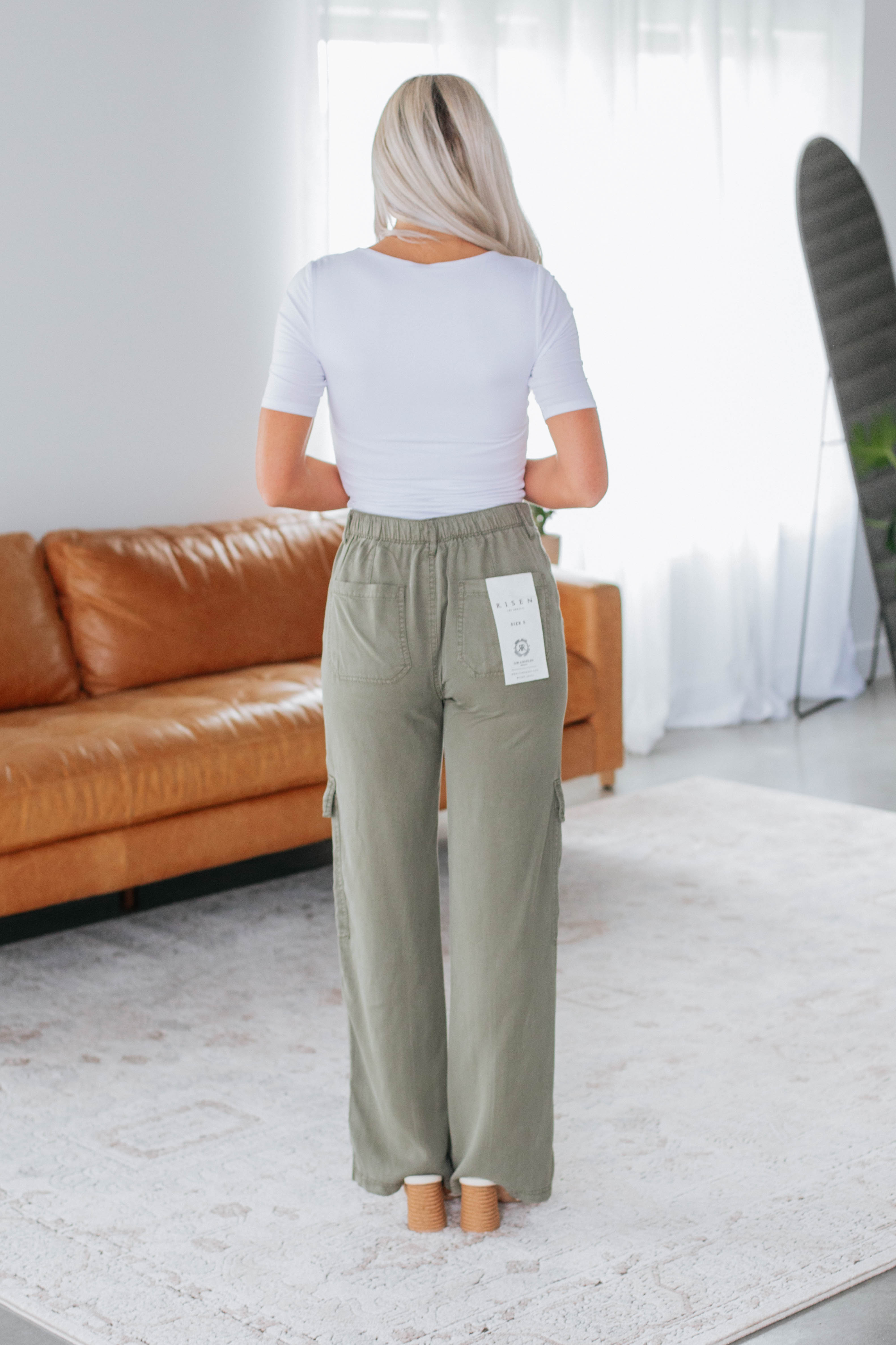 Marino Cargo Pants - Olive