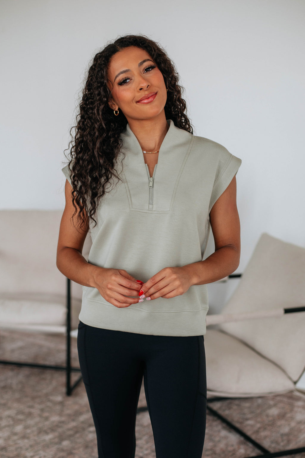 Mariyah Quarter-Zip Pullover