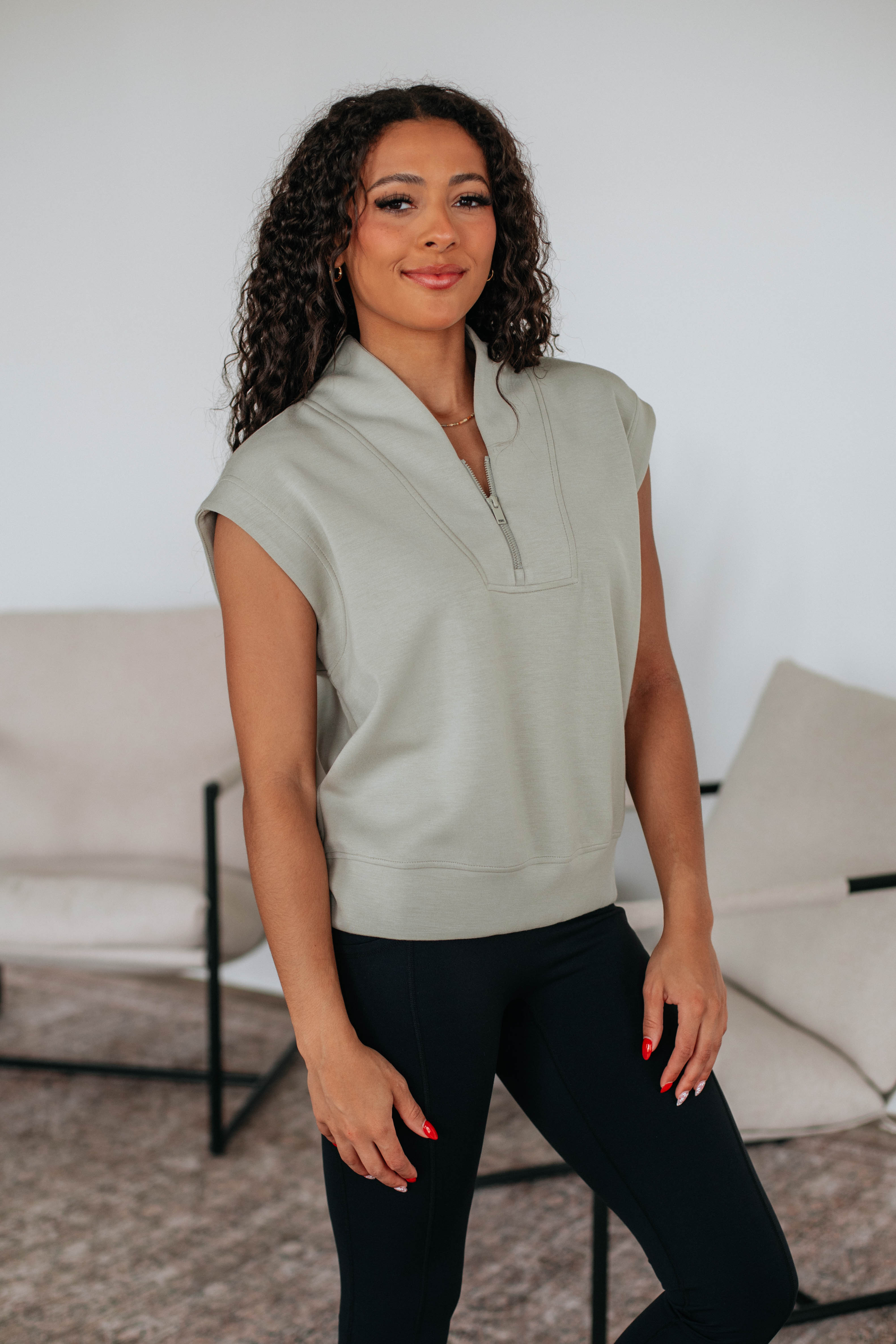 Mariyah Quarter-Zip Pullover