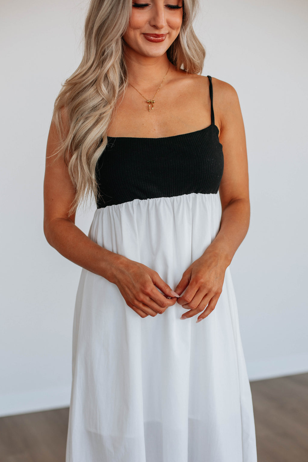 Marleigh Babydoll Midi Dress