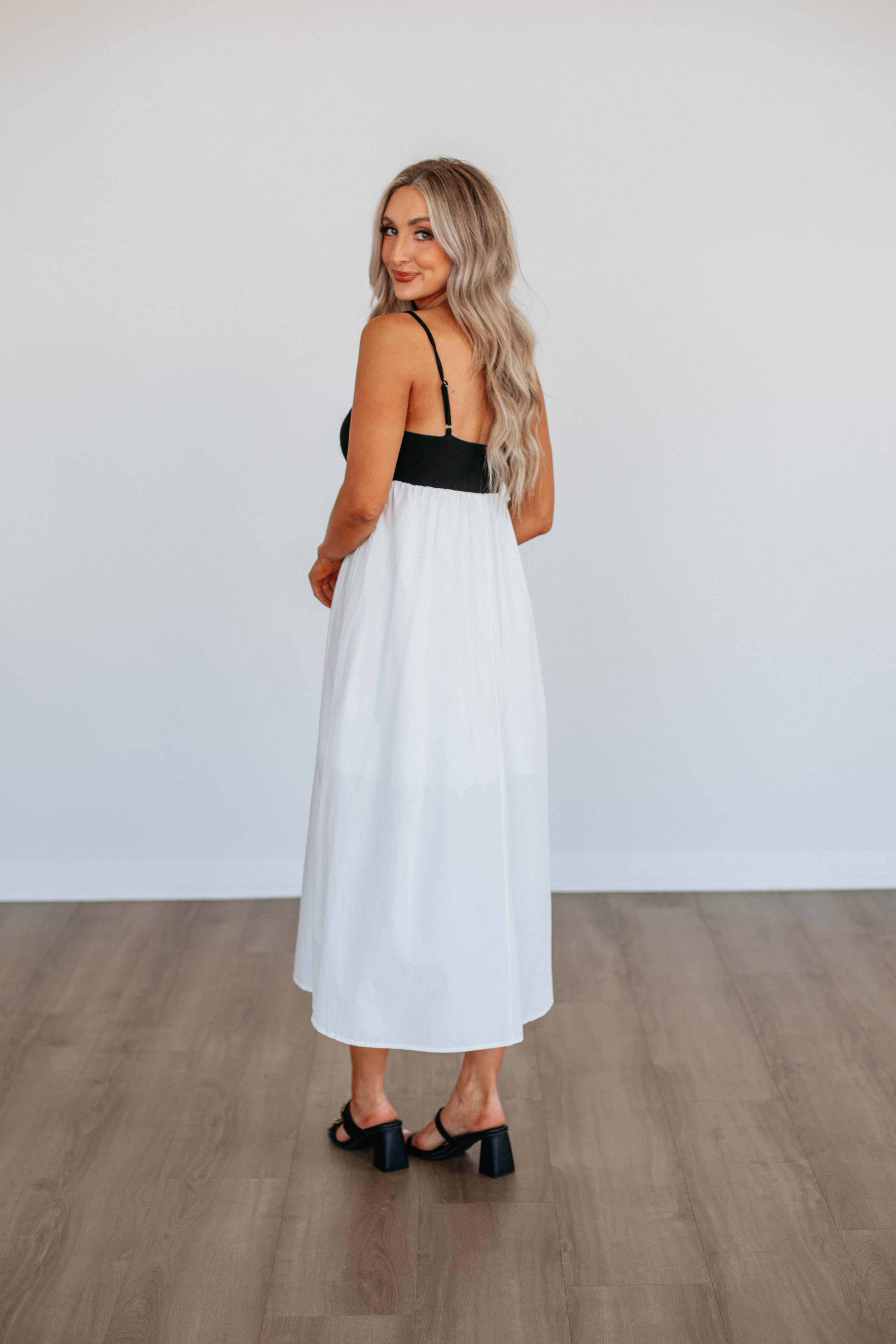 Marleigh Babydoll Midi Dress