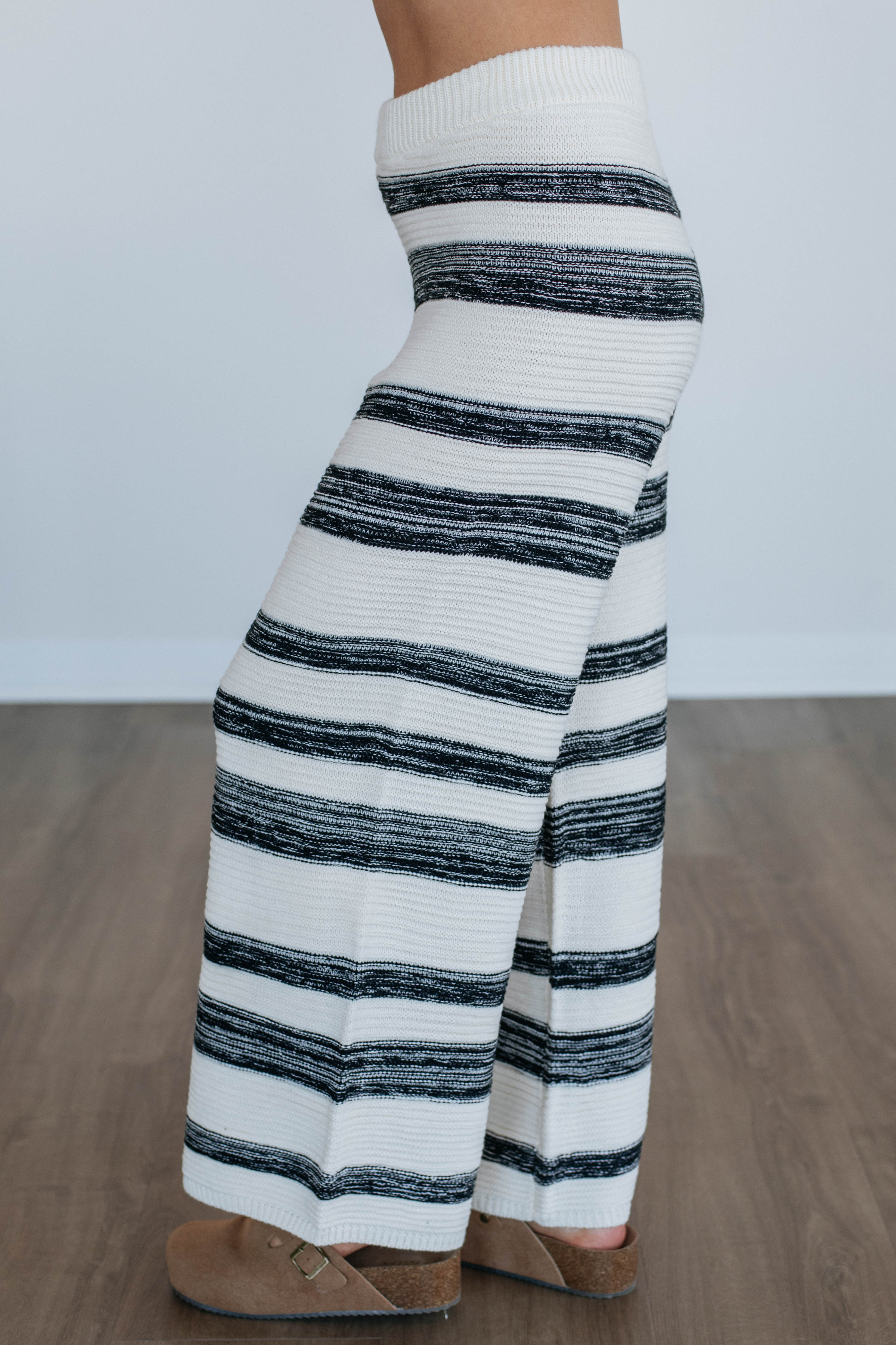 Maygan Striped Sweater Pants