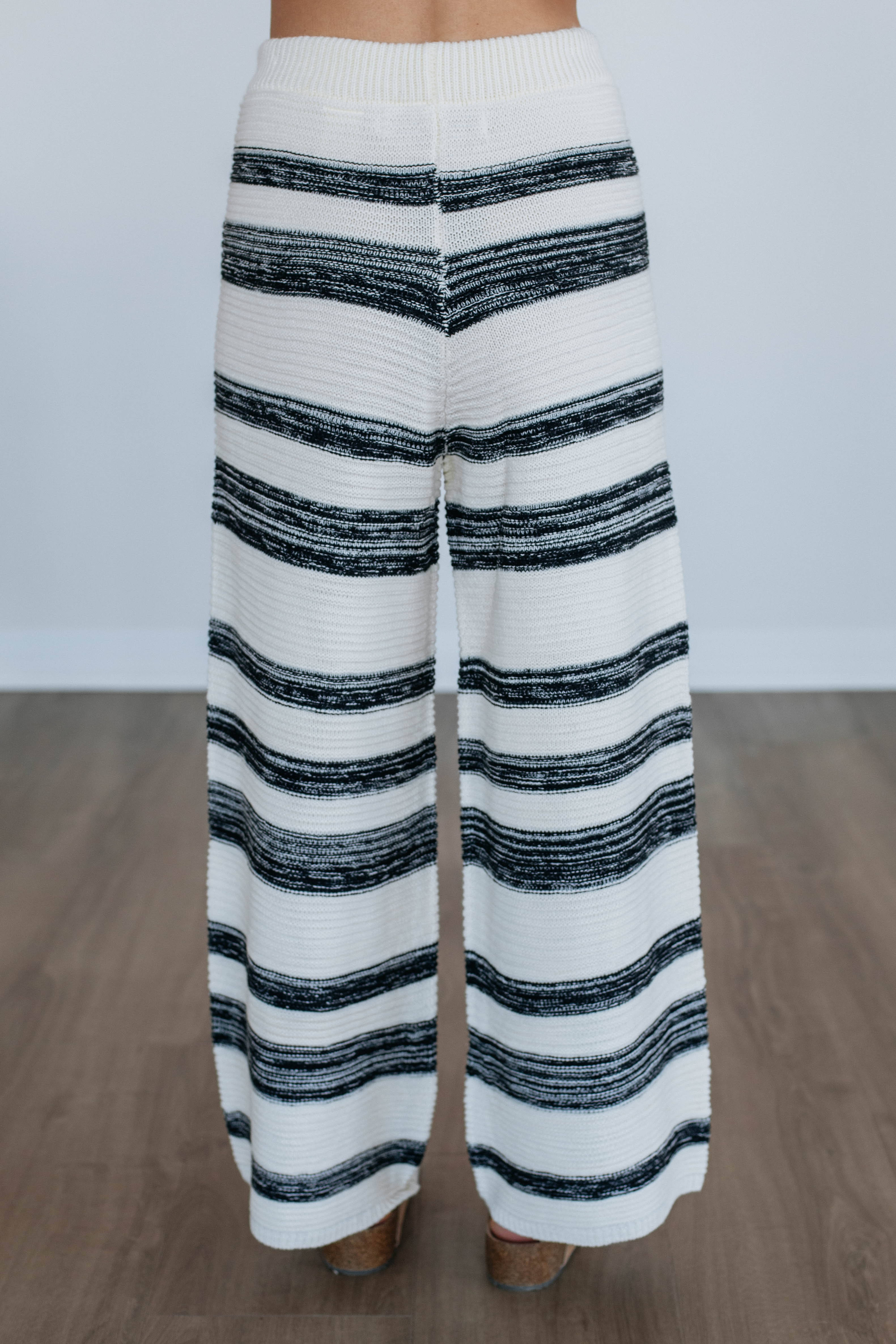 Maygan Striped Sweater Pants