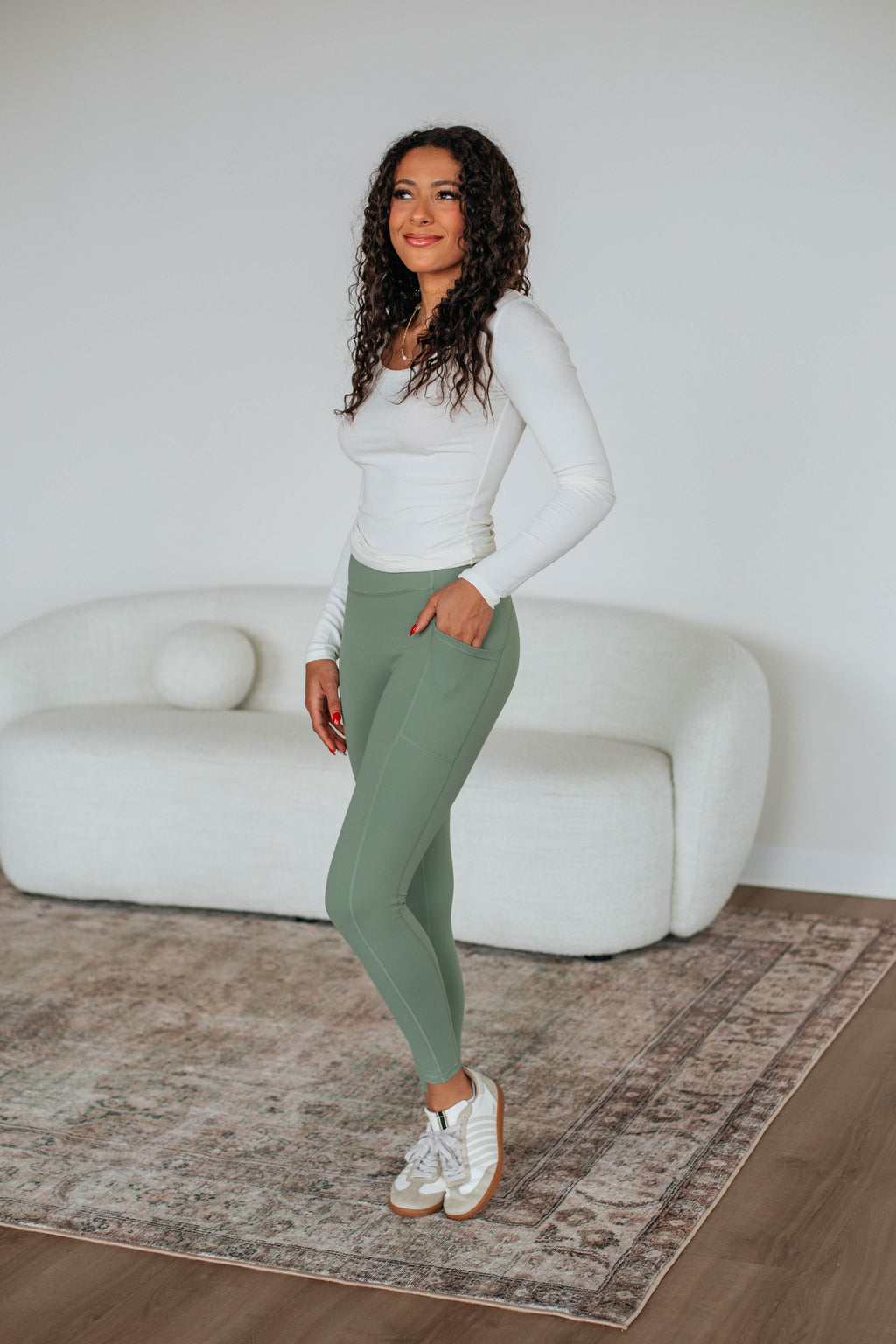 Maylor Active Leggings - Aloe