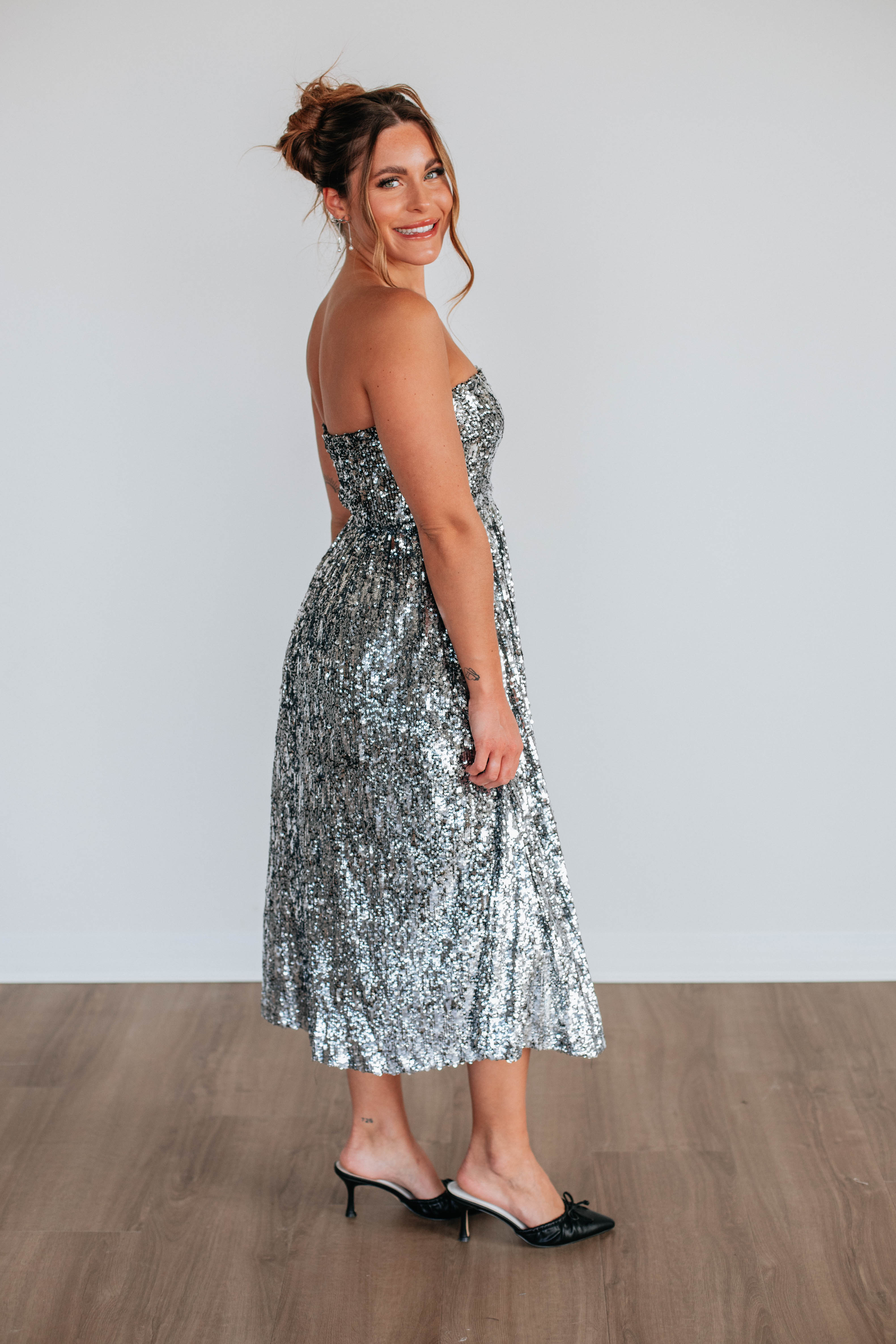 Memorable Glam Sequin Dress