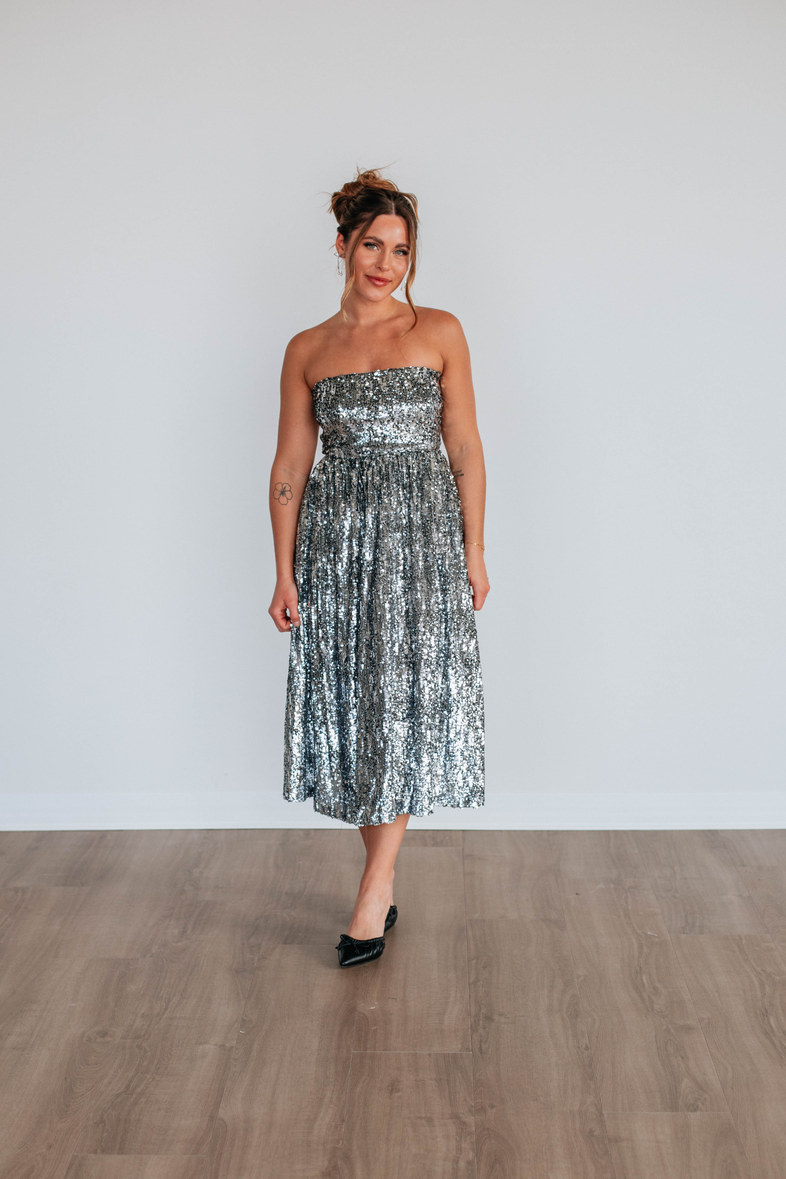 Memorable Glam Sequin Dress