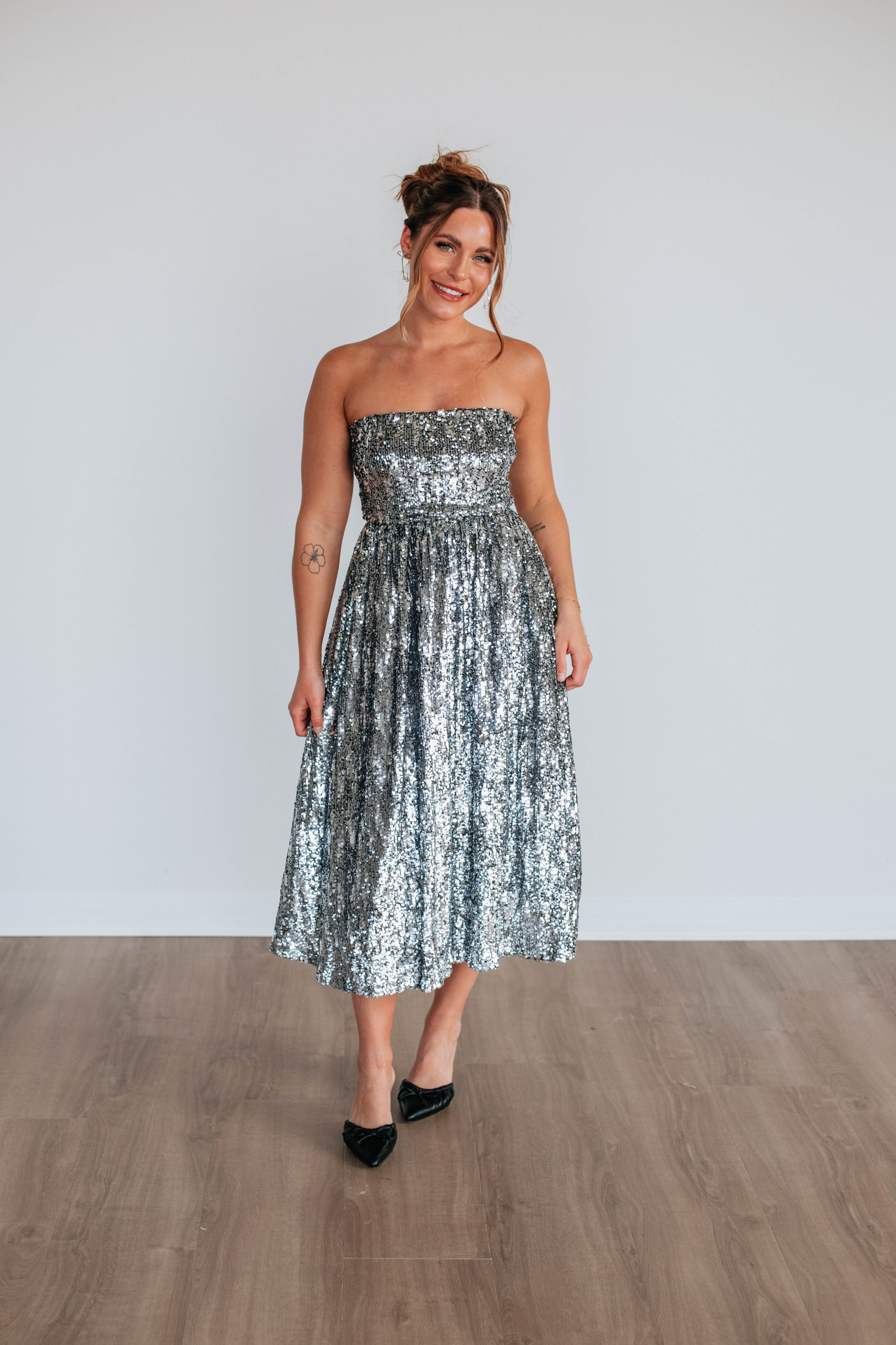 Memorable Glam Sequin Dress