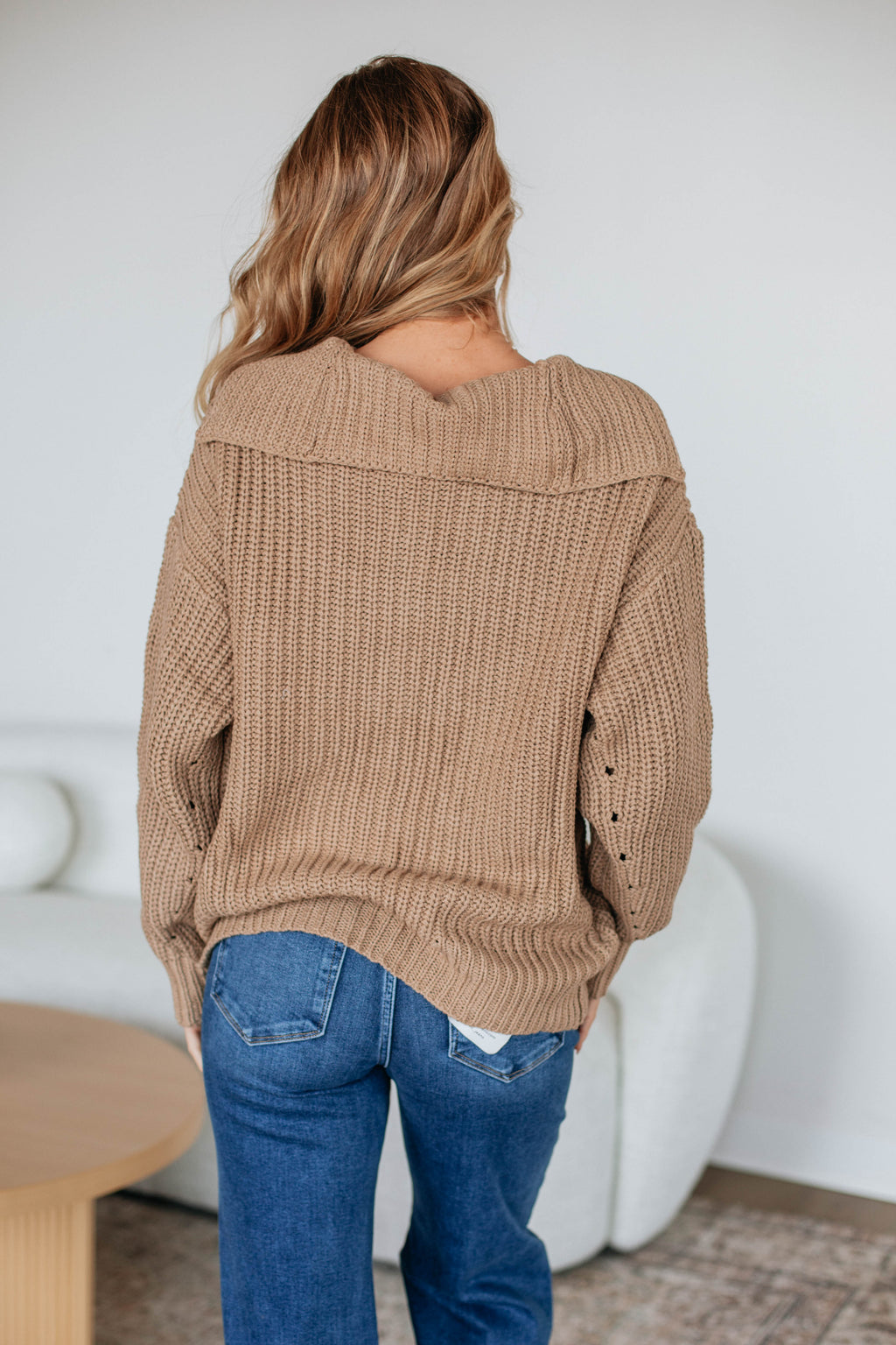 Moriah Knit Cardigan - Taupe