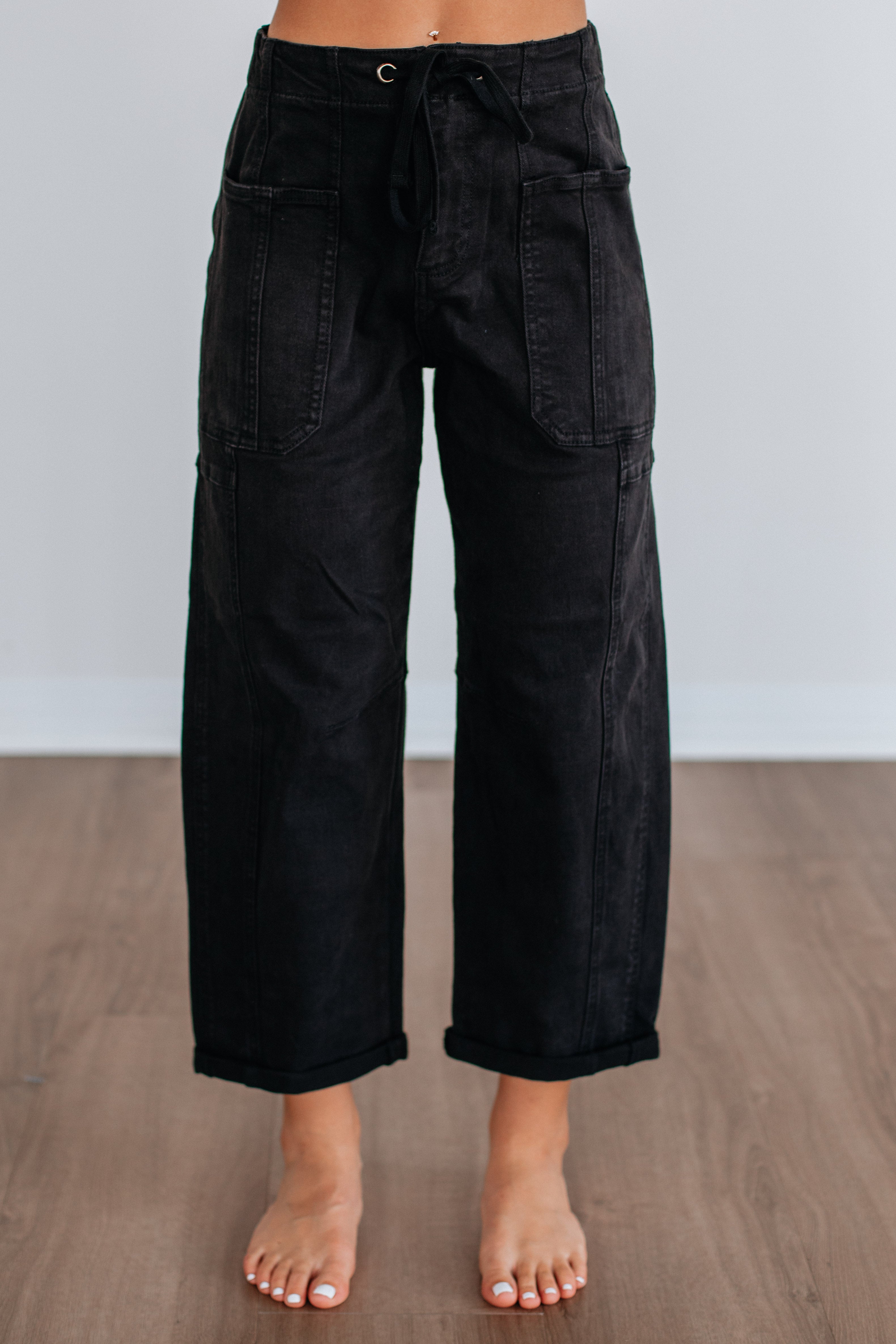 Kodi Risen Cargo Jeans - Black