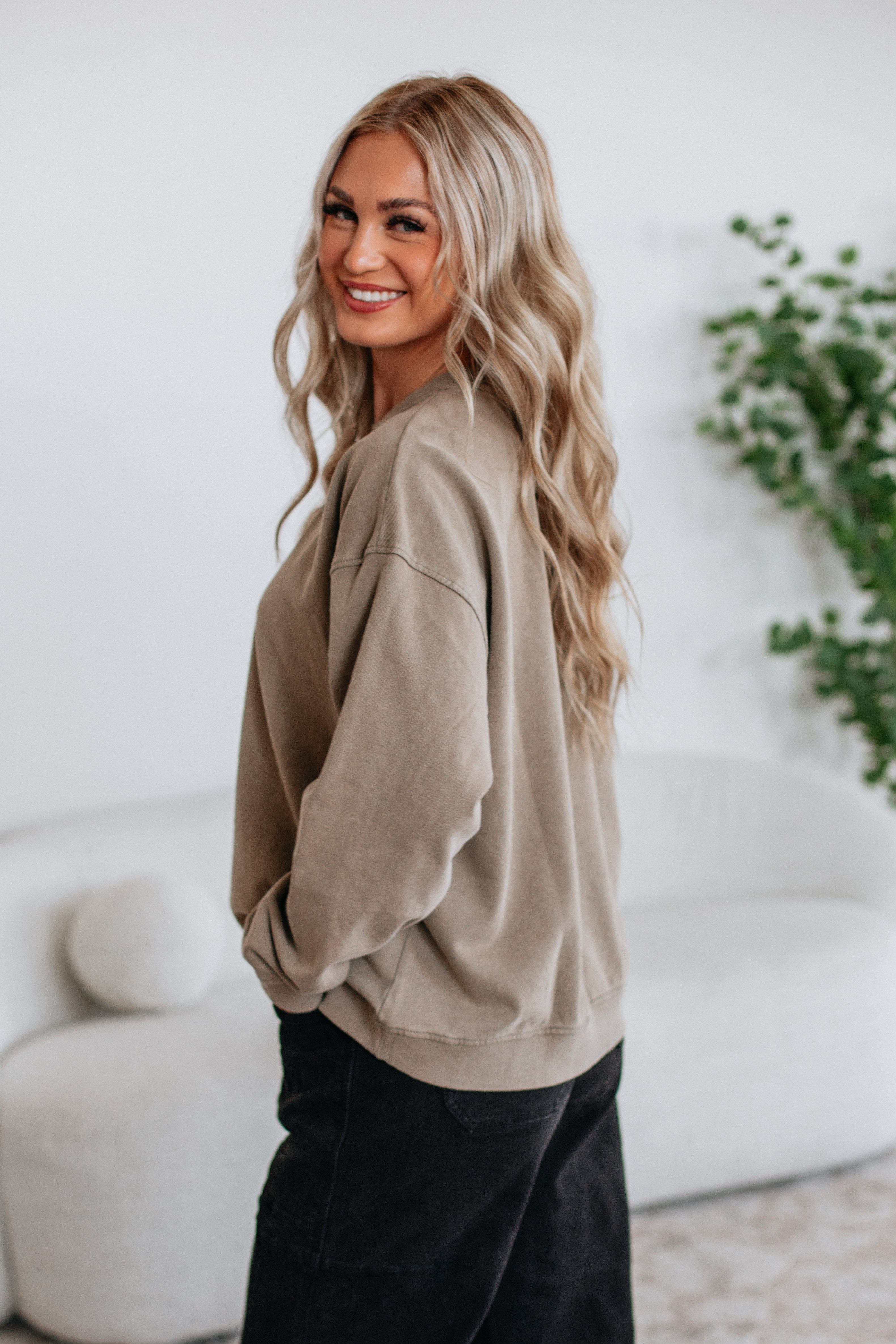 Amala Washed Crewneck