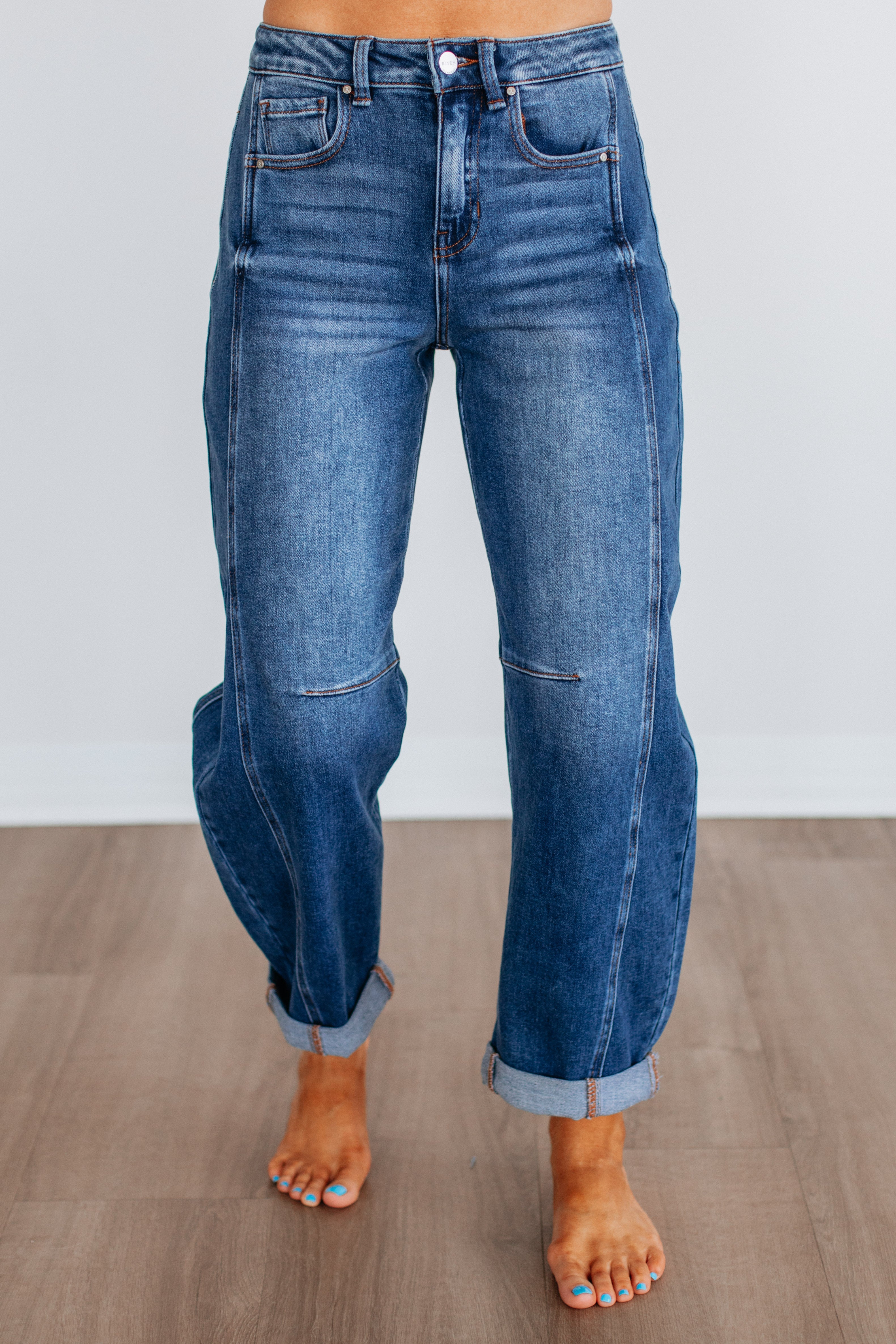 Caleb Risen Jeans - Dark Wash