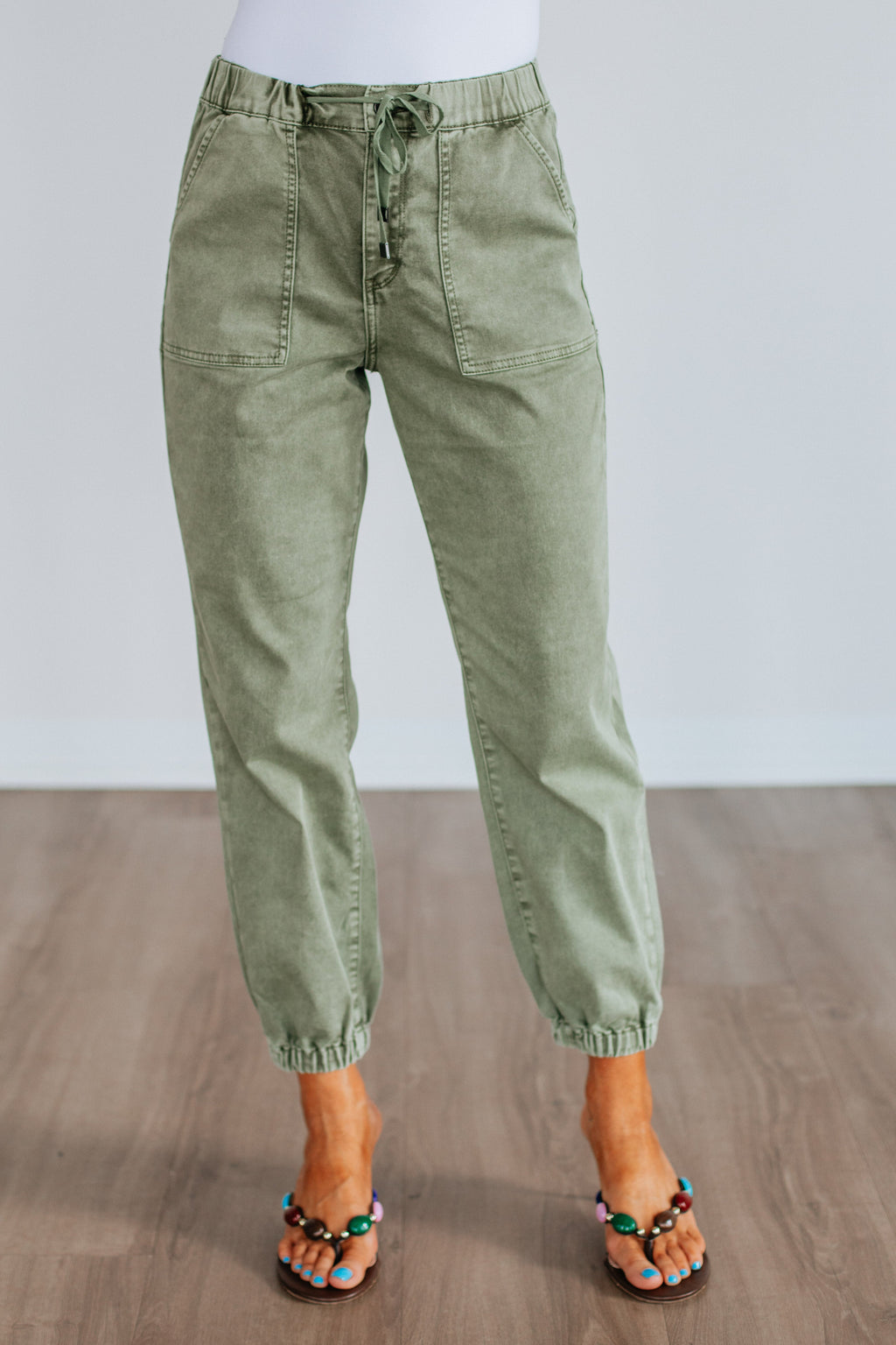 Drea Mica Joggers - Olive