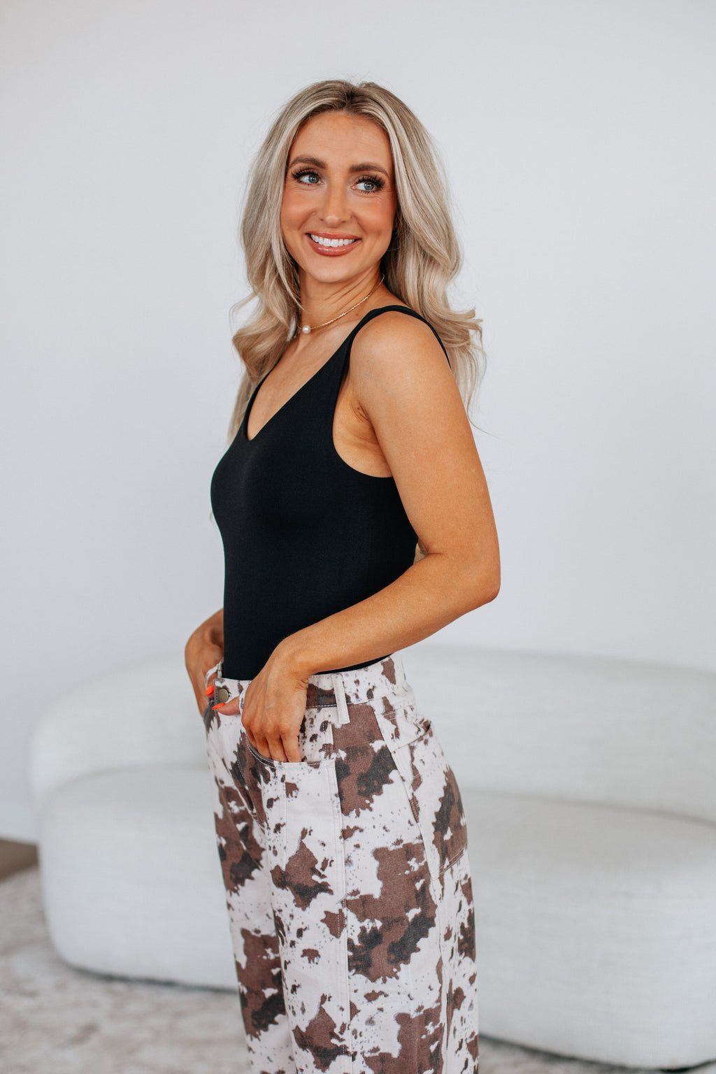 Sweet & Simple Bodysuit - Black