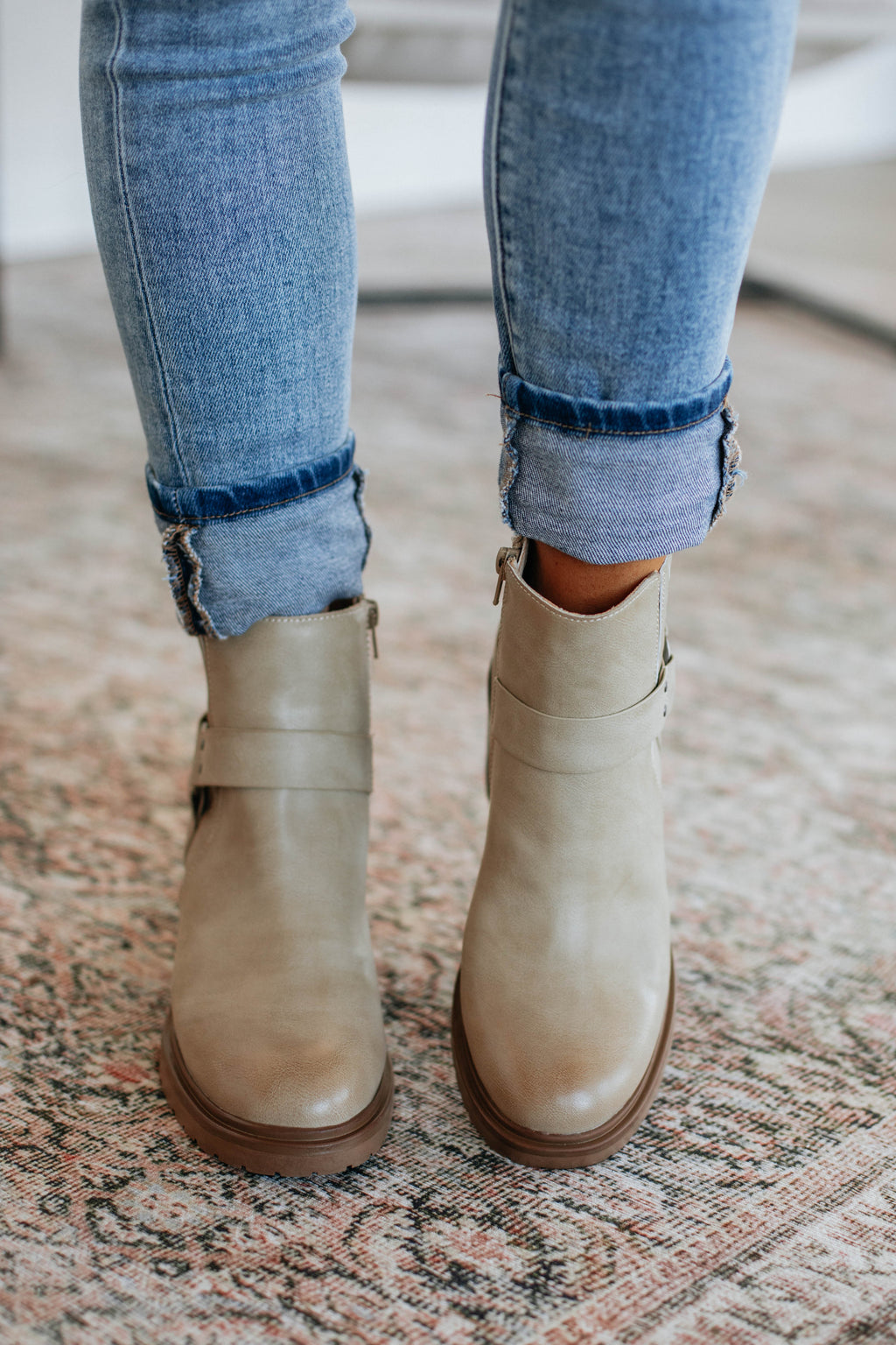 Not So Complicated Boots - Khaki