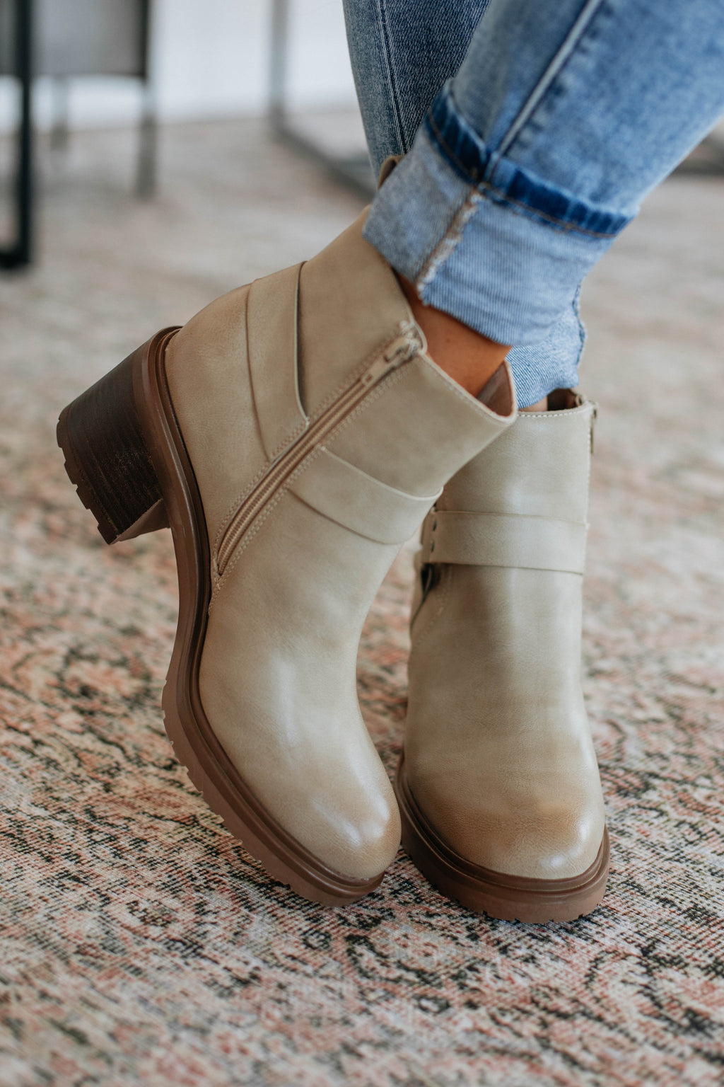 Not So Complicated Boots - Khaki