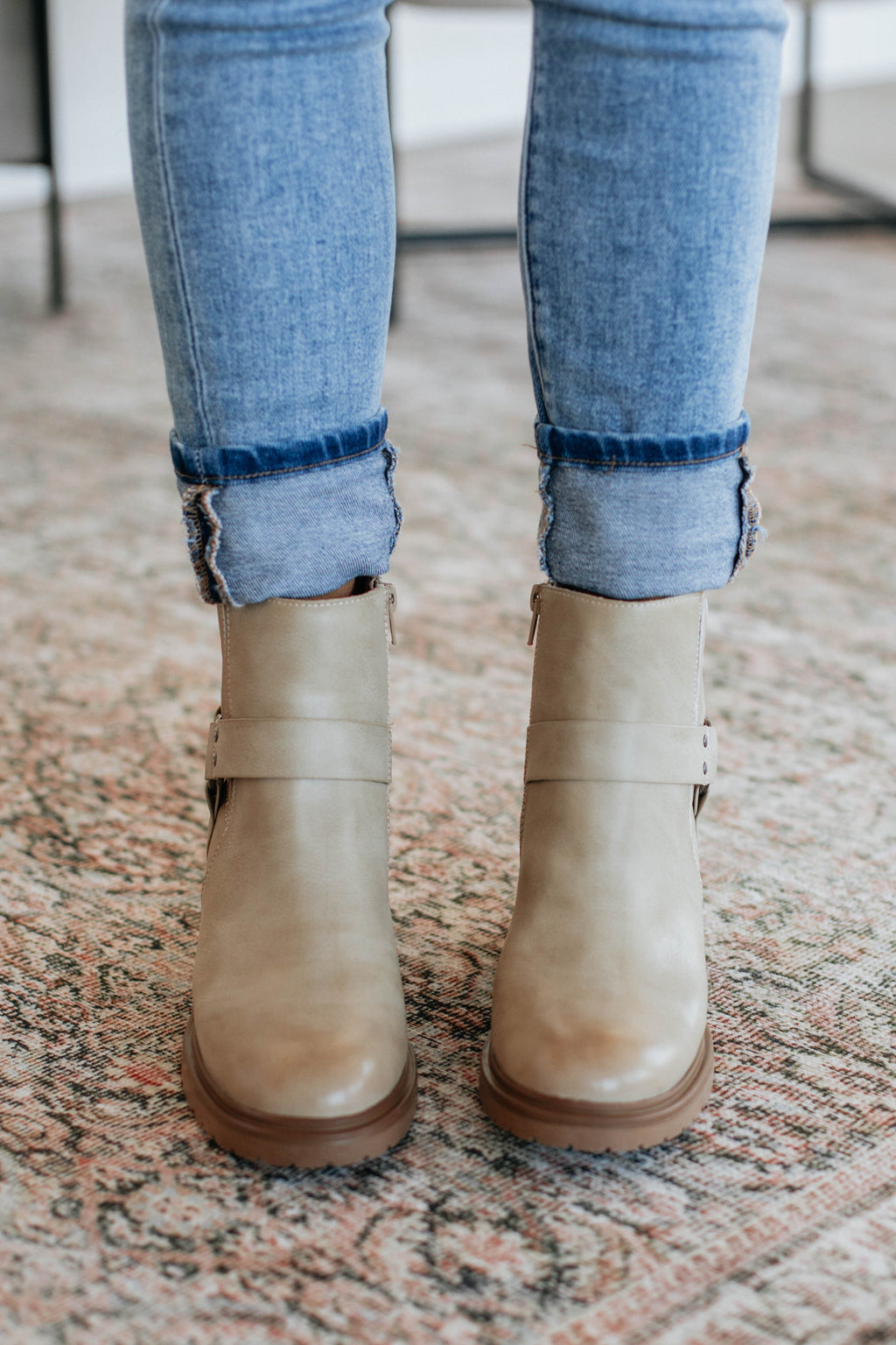 Not So Complicated Boots - Khaki